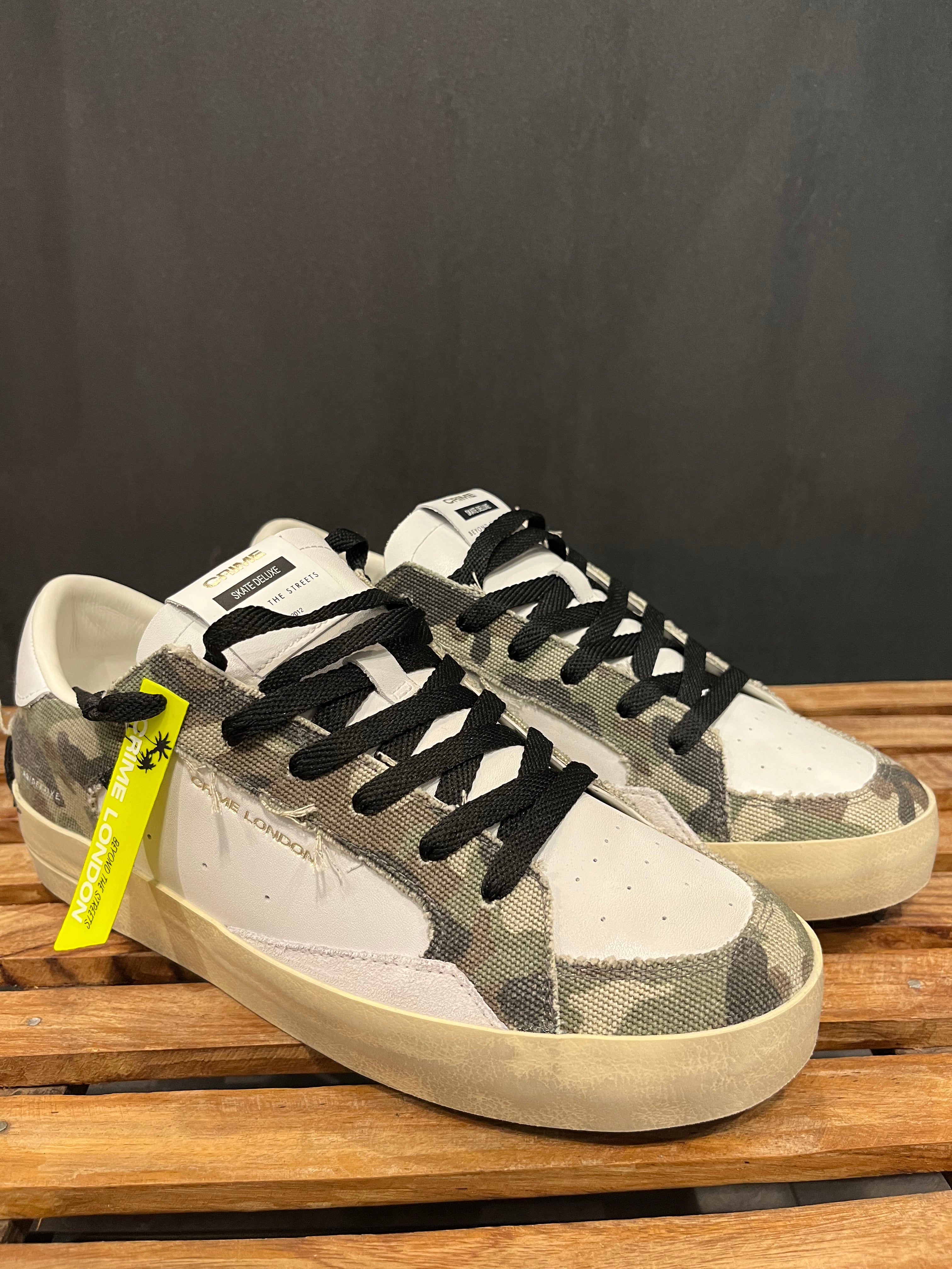 Sneakers crime sk8 deluxe military