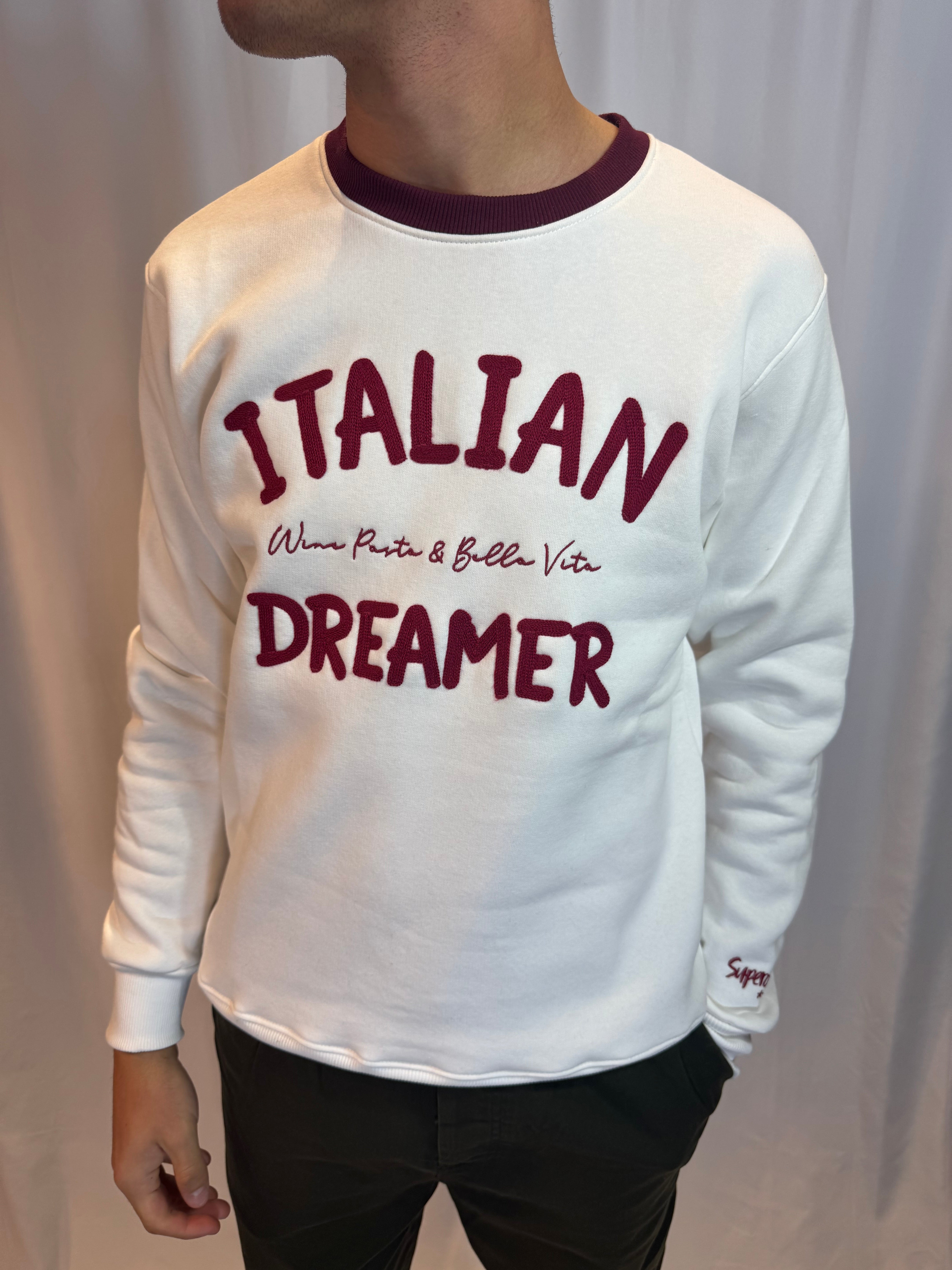 FELPA ITALIAN DREAMER SUPERCULTURE
