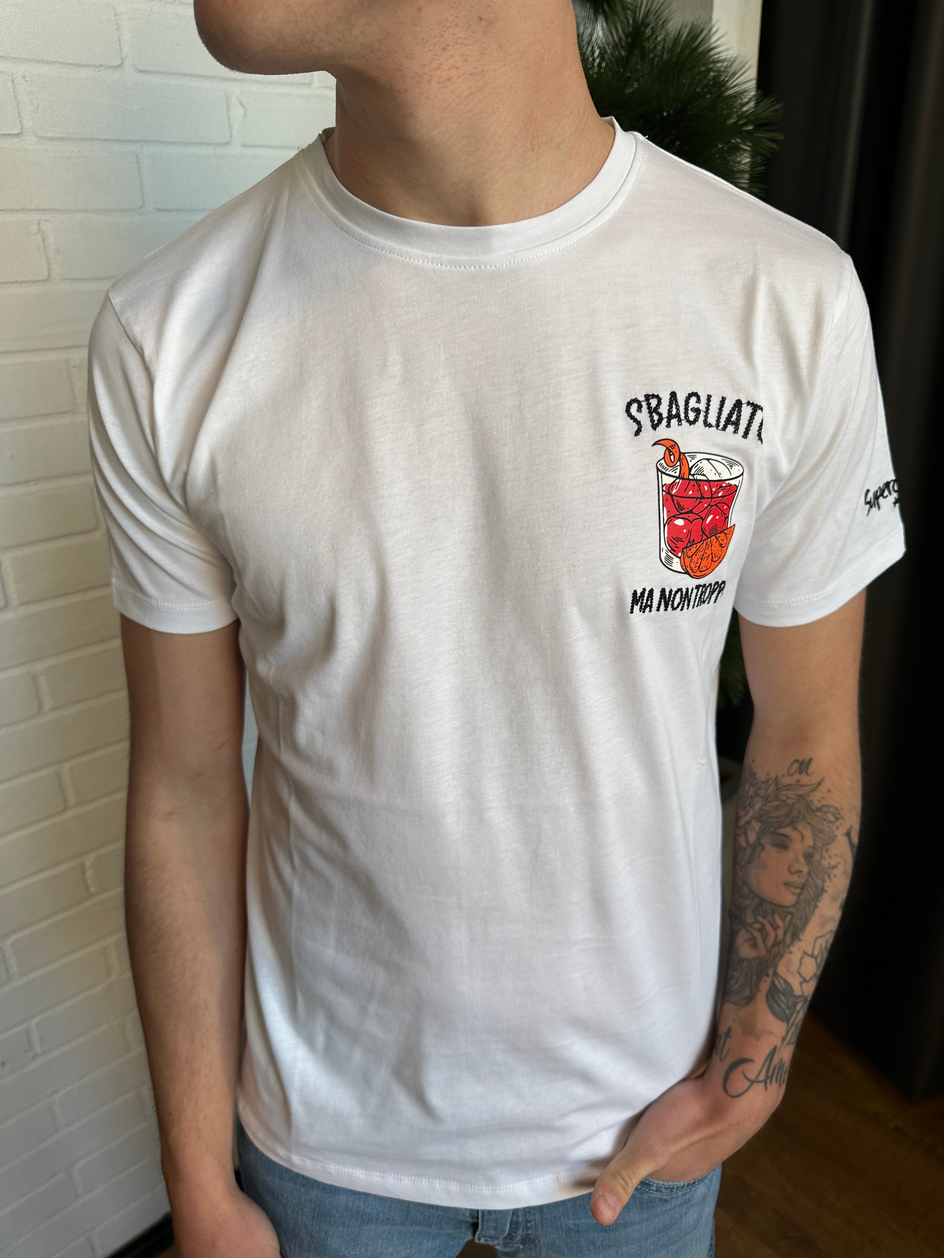 T-SHIRT "SBAGLIATO" SUPERCULTURE