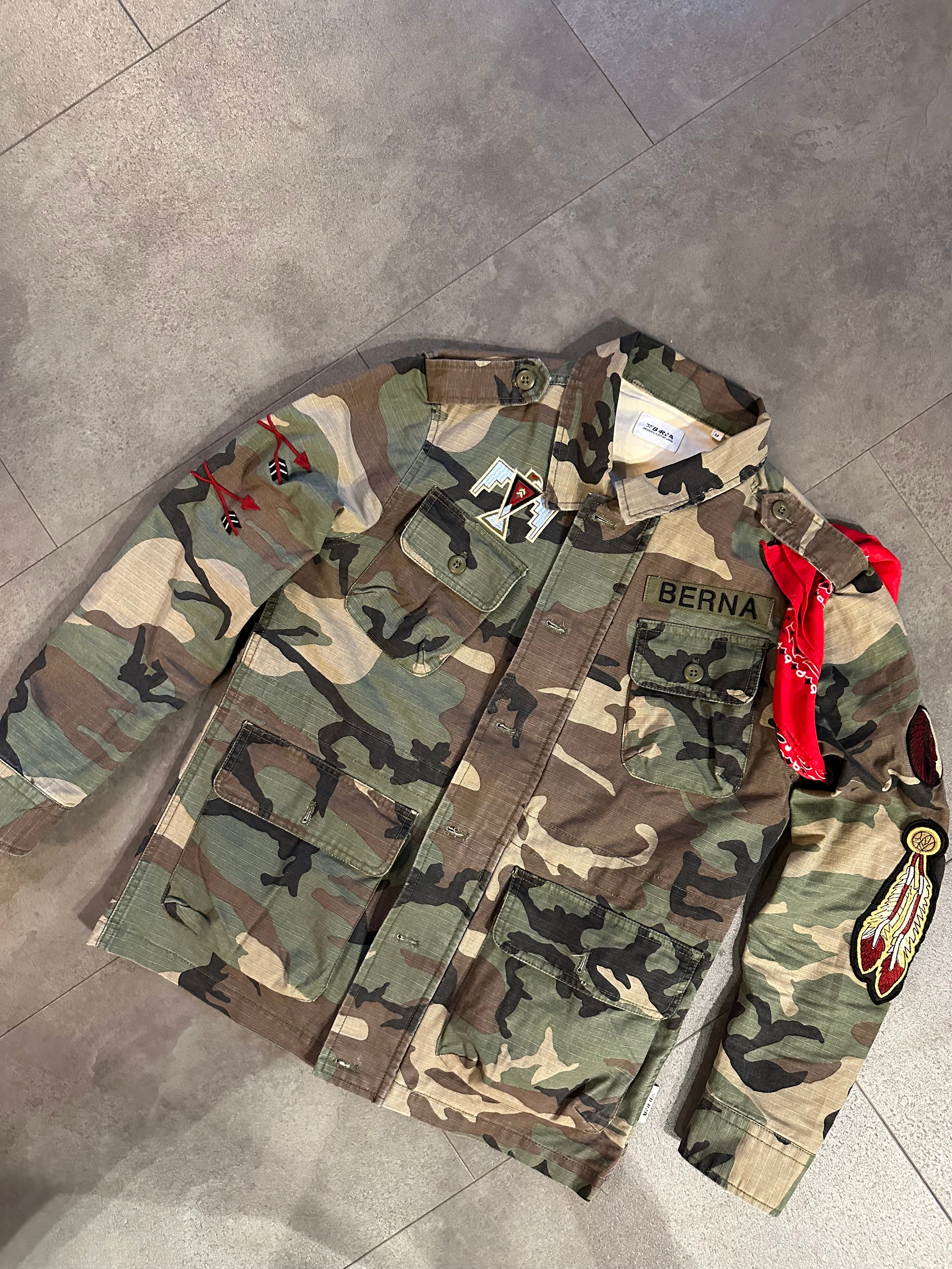 Army jacket camouflage