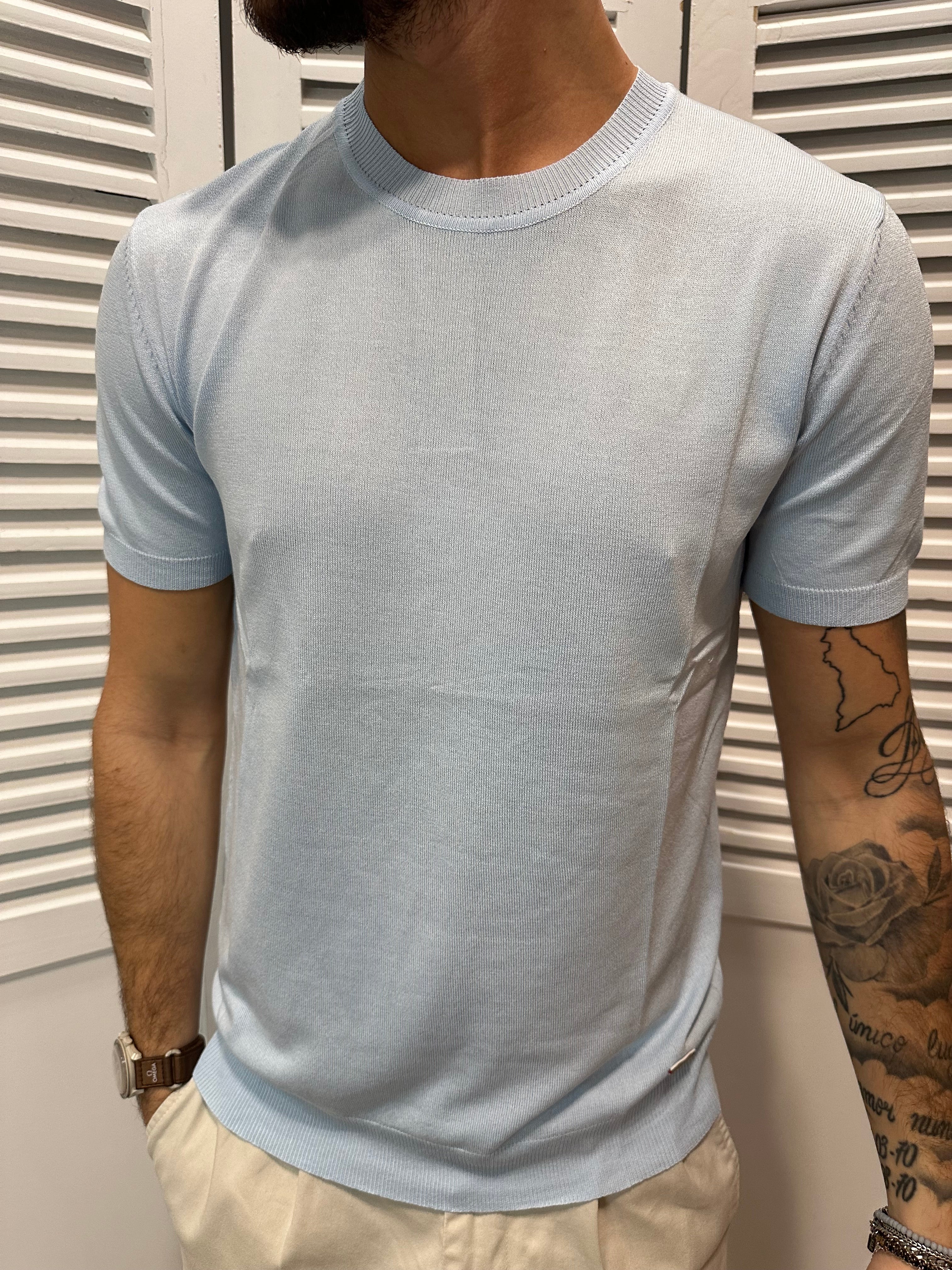 T-shirt in maglia gianni lupo