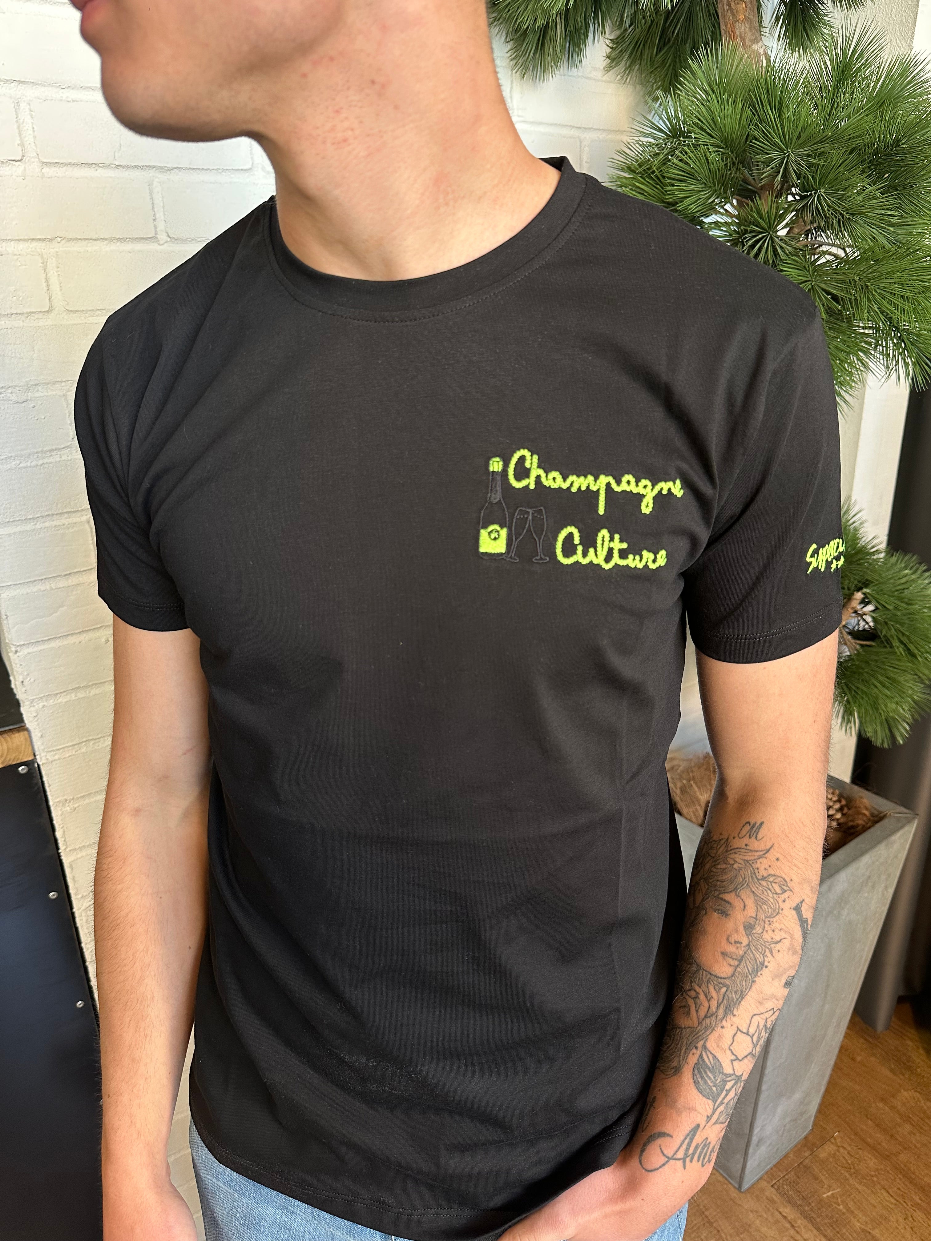 T-SHIRT "CHAMPAGNE CULTURE" SUPERCULTURE