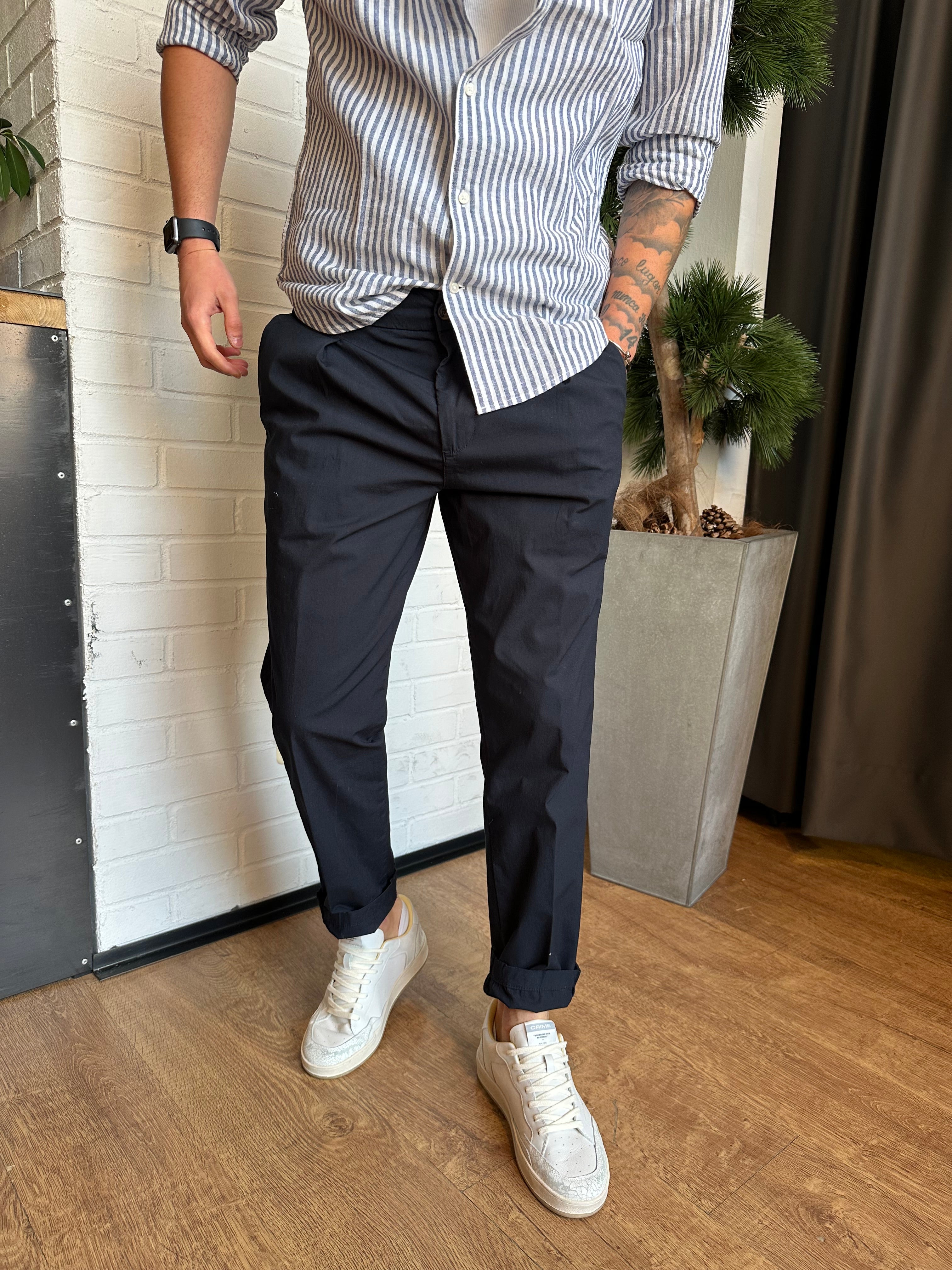 CHINOS COTONE IMPERIAL (COLORI)