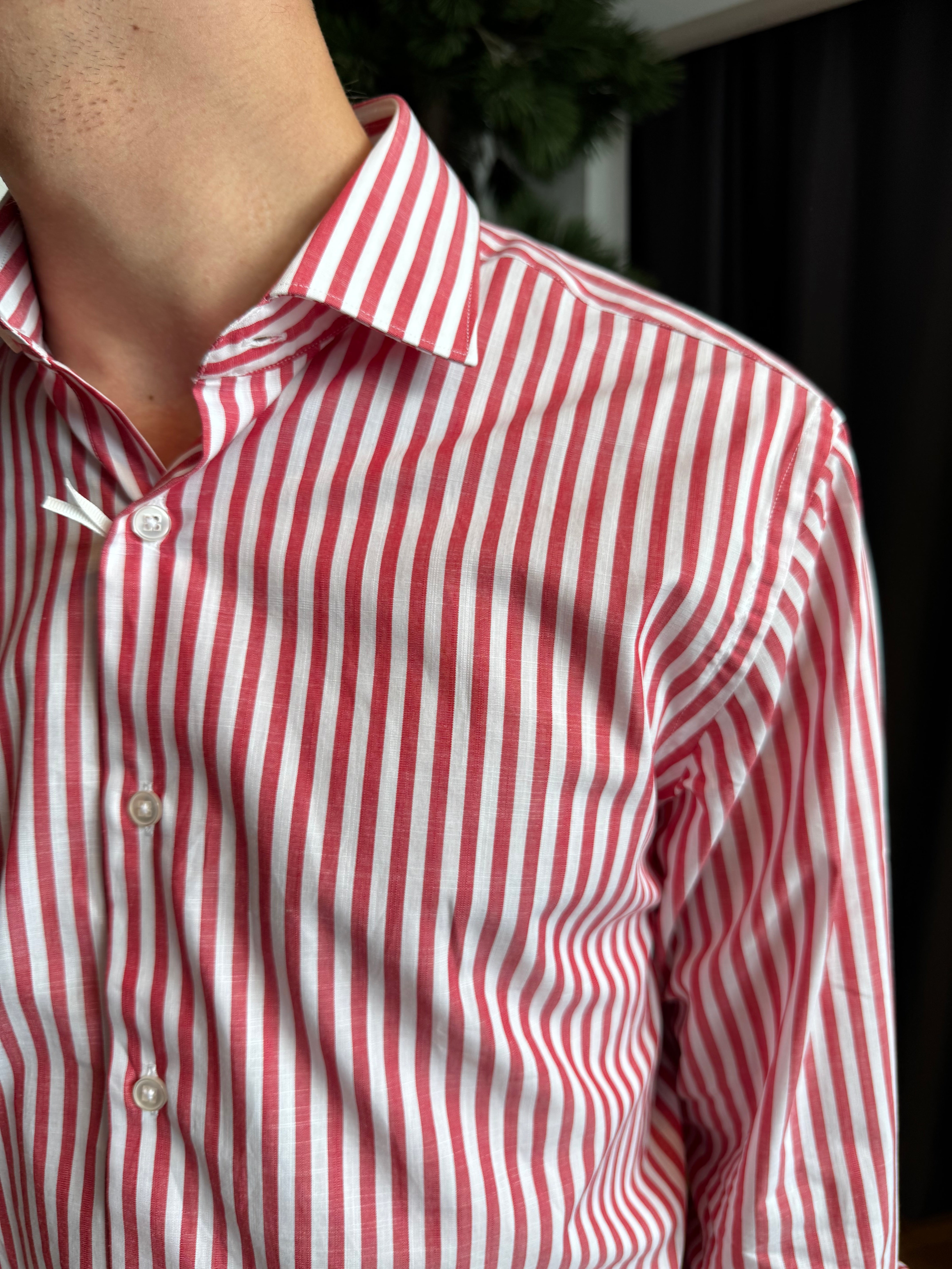 CAMICIA CLASSICA A RIGHE (COLORI)
