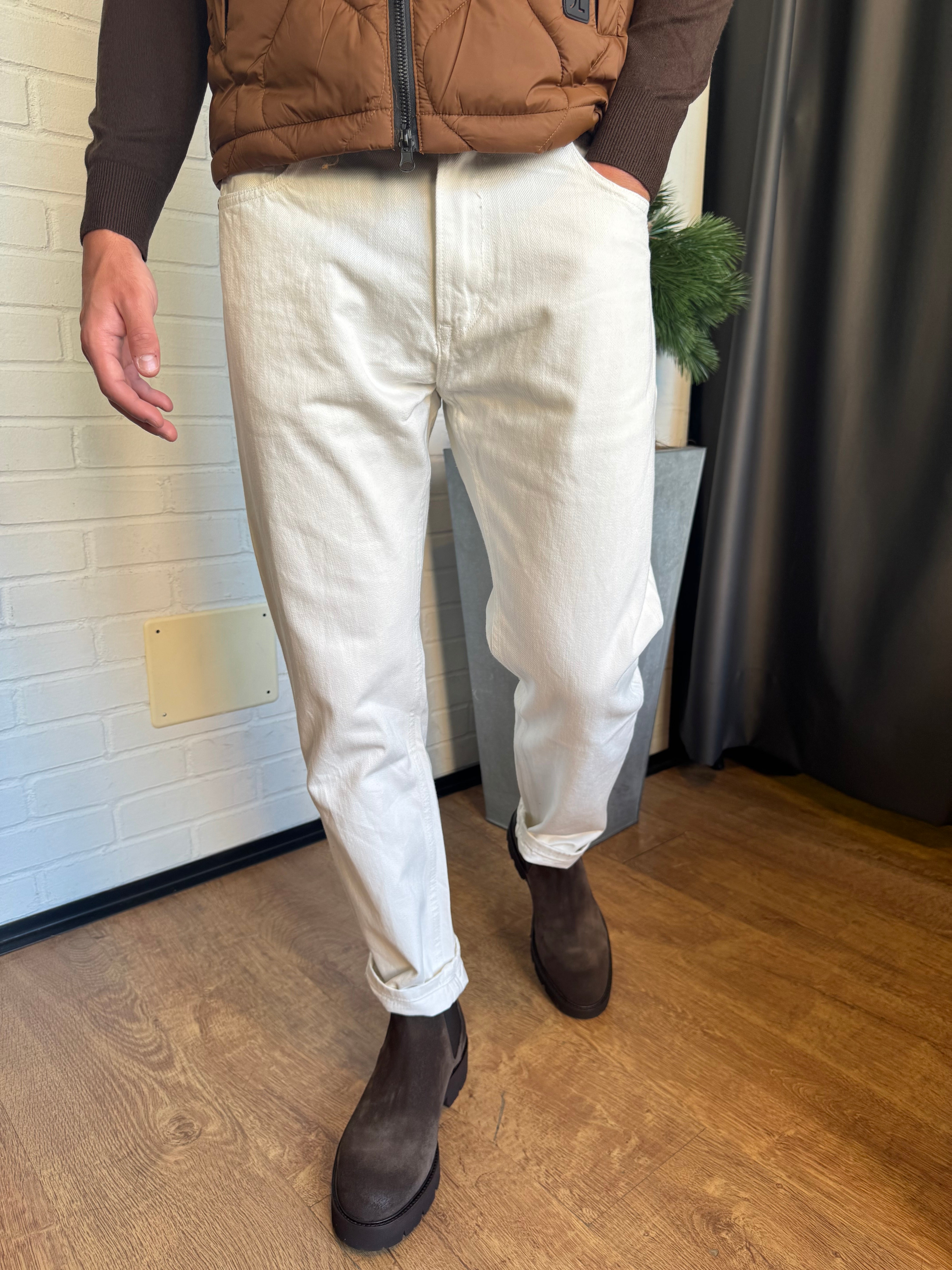 JEANS ANDY GIANNI LUPO BIANCO