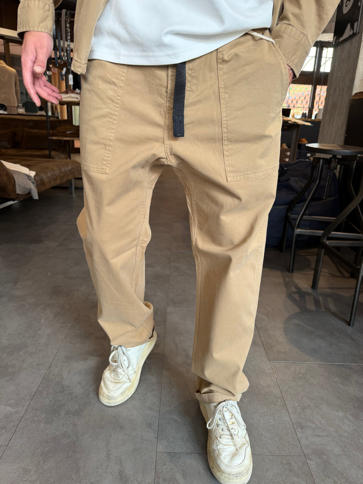 Pantalone Fatigue in Gabardina Clark