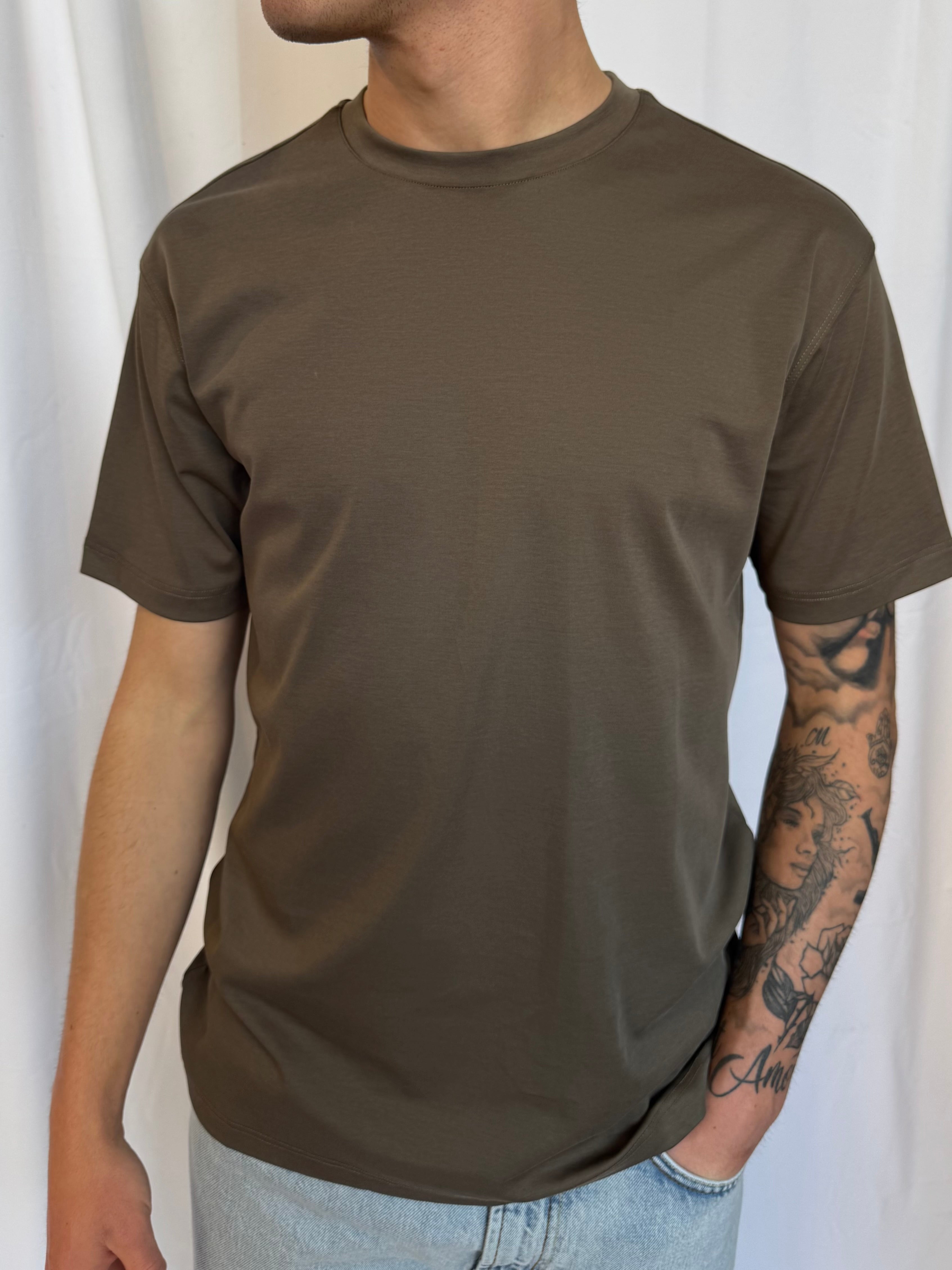 T-shirt basica Double Lable