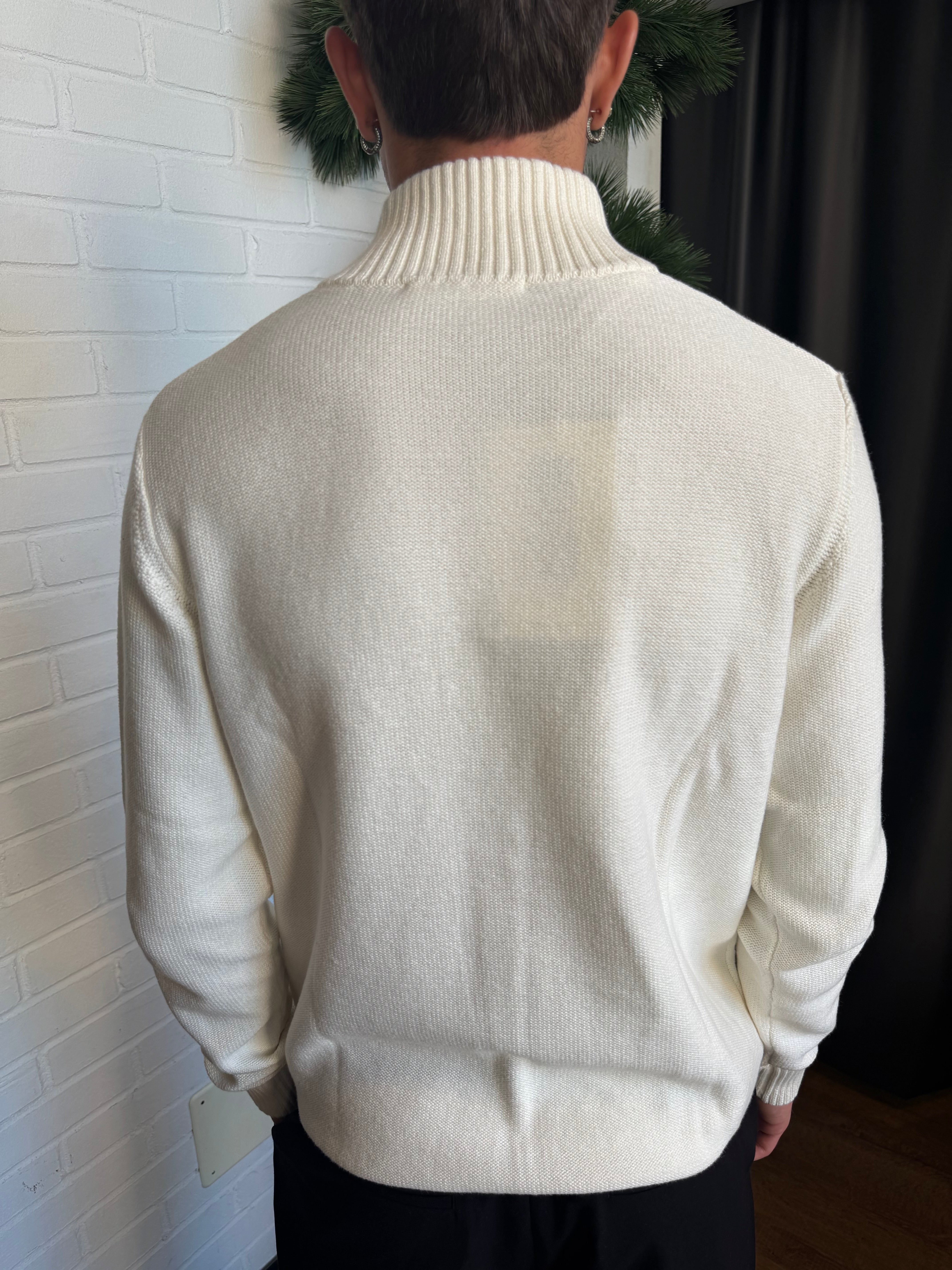 MAGLIONE MEZZA ZIP SELECTED