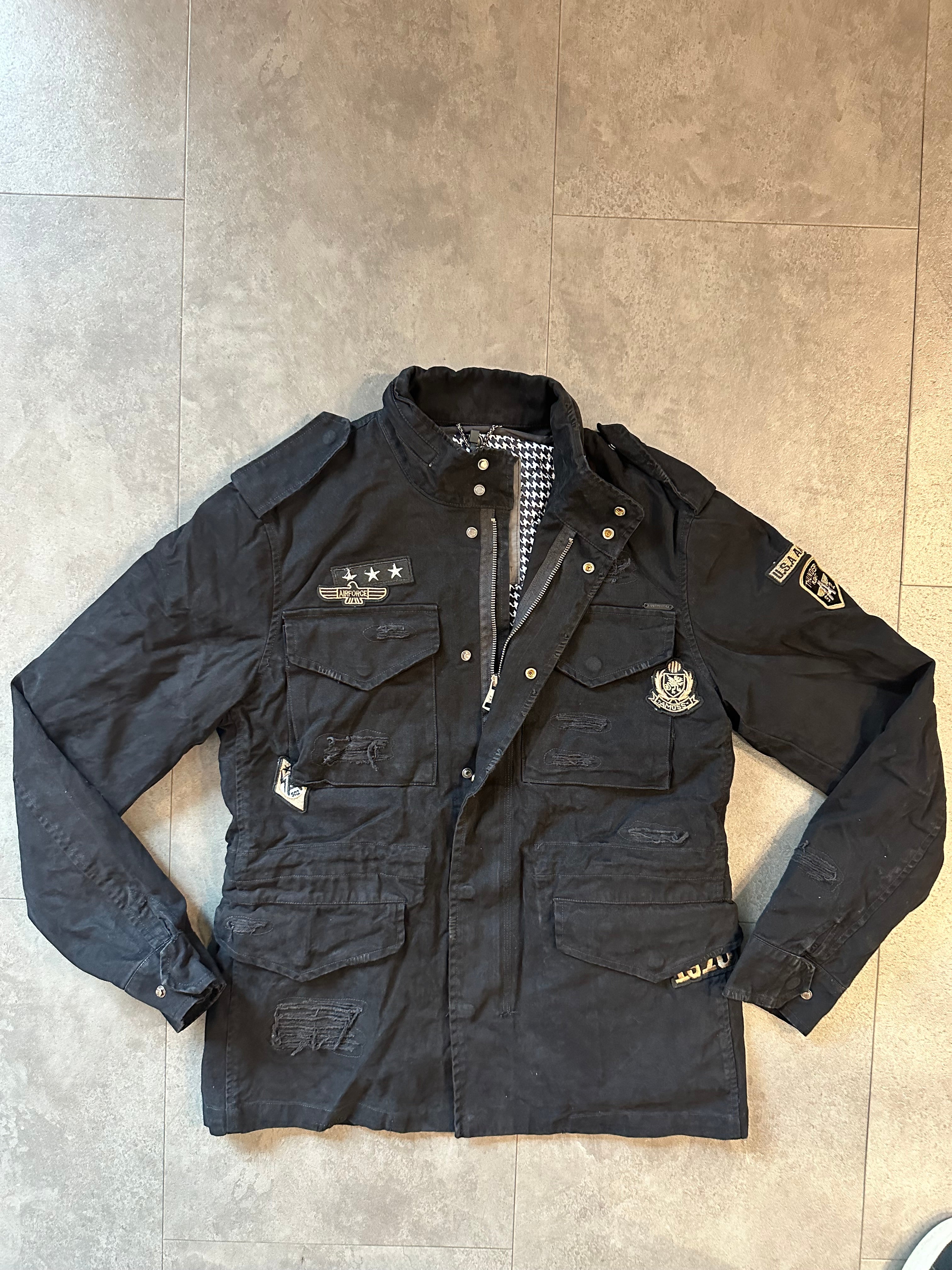 Giacca field jacket nera