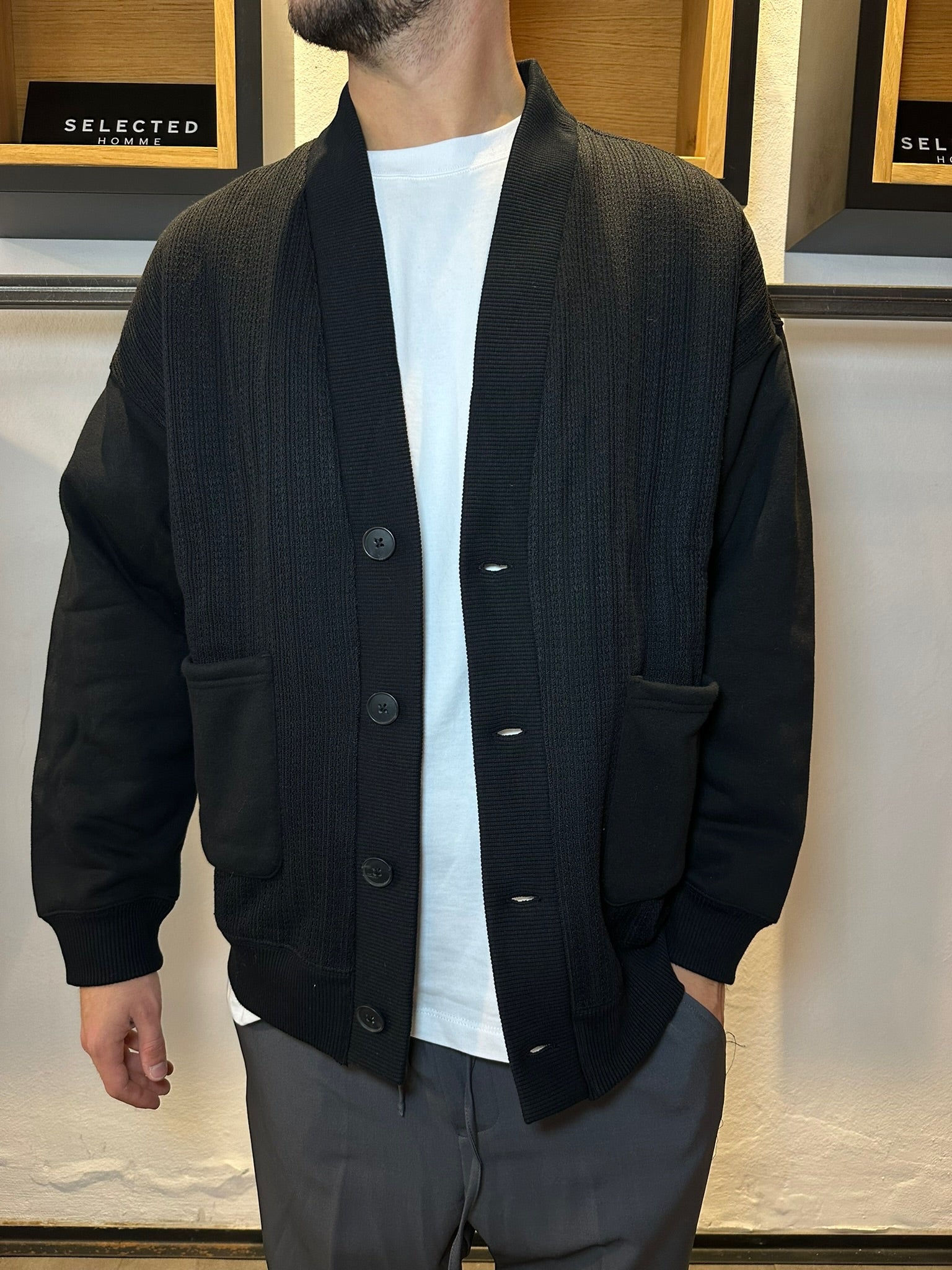 CARDIGAN IN PILE