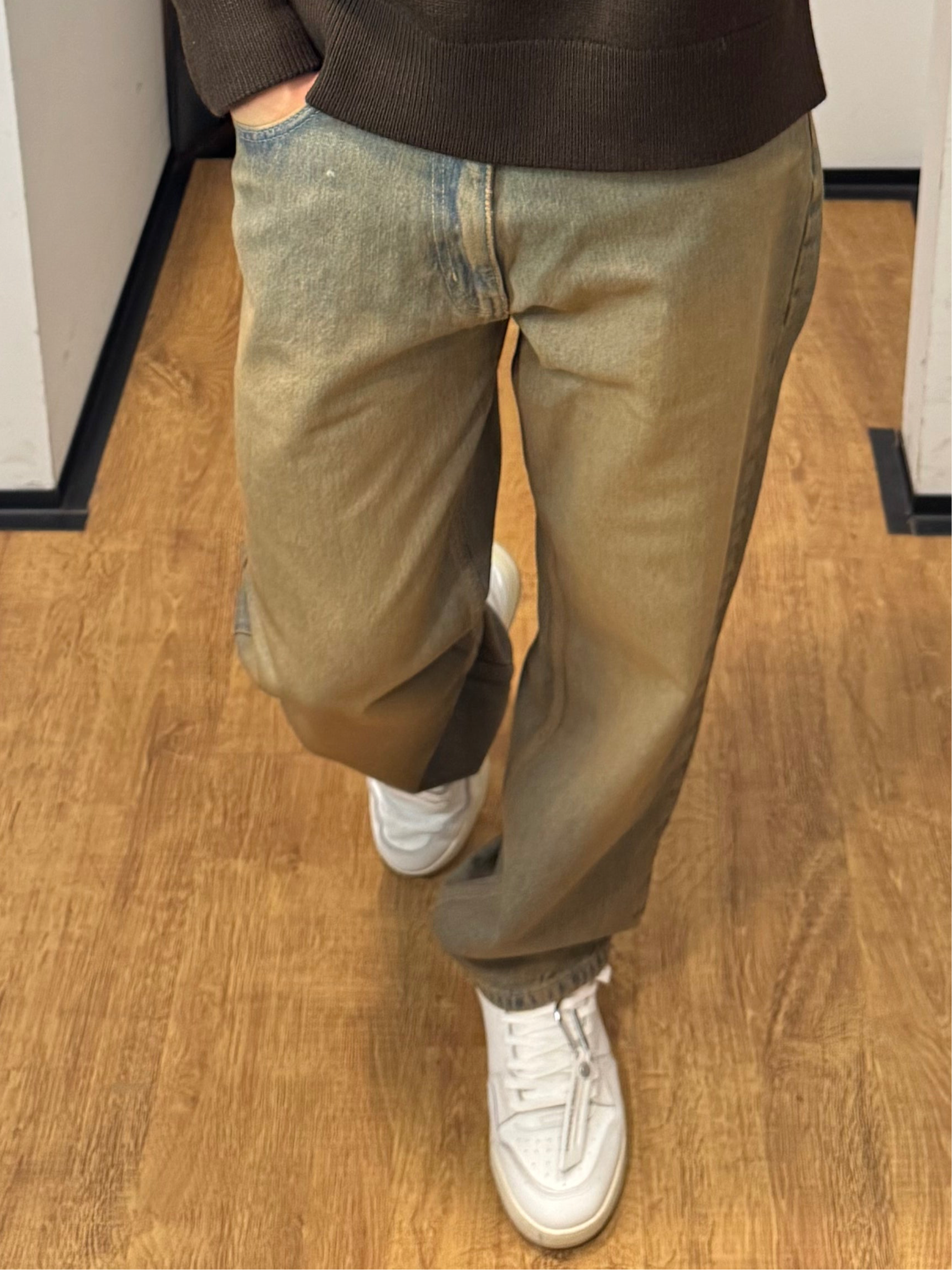 JEANS EFFETTO TERRA RELAXED FIT IMPERIAL
