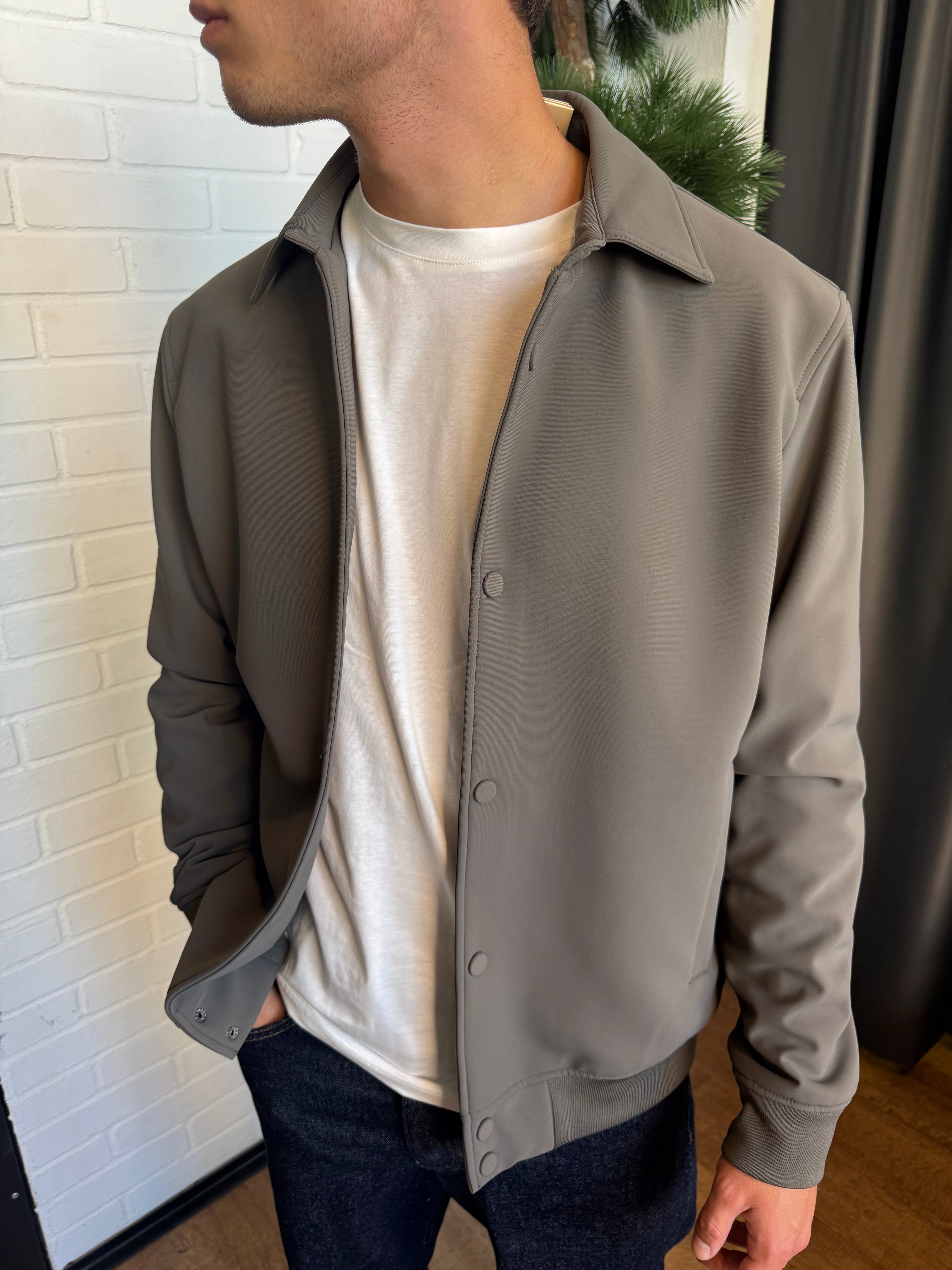 BOMBER MORATO VERDE MILITARE
