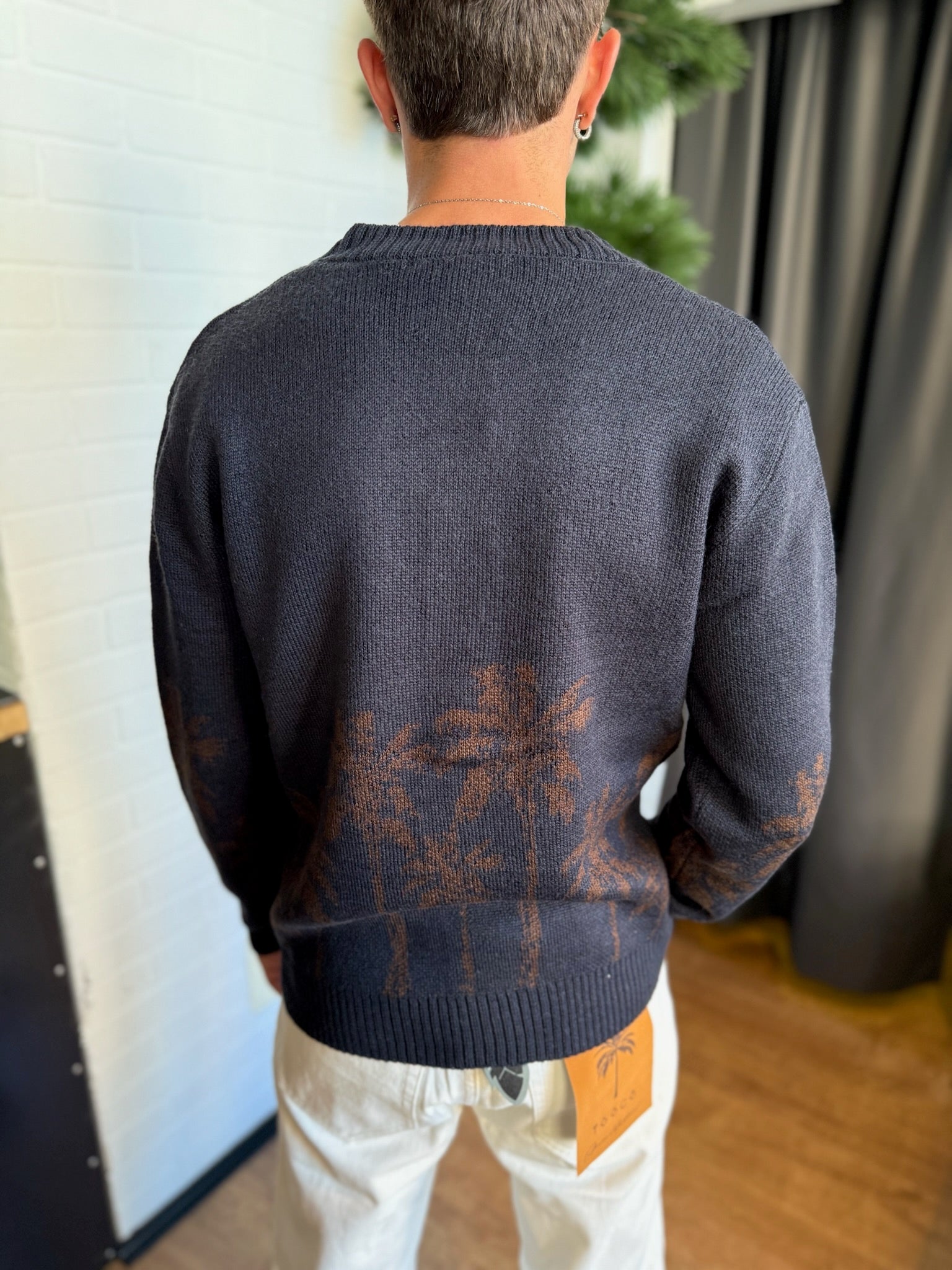 CARDIGAN TOOCO "MALIBU" NAVY