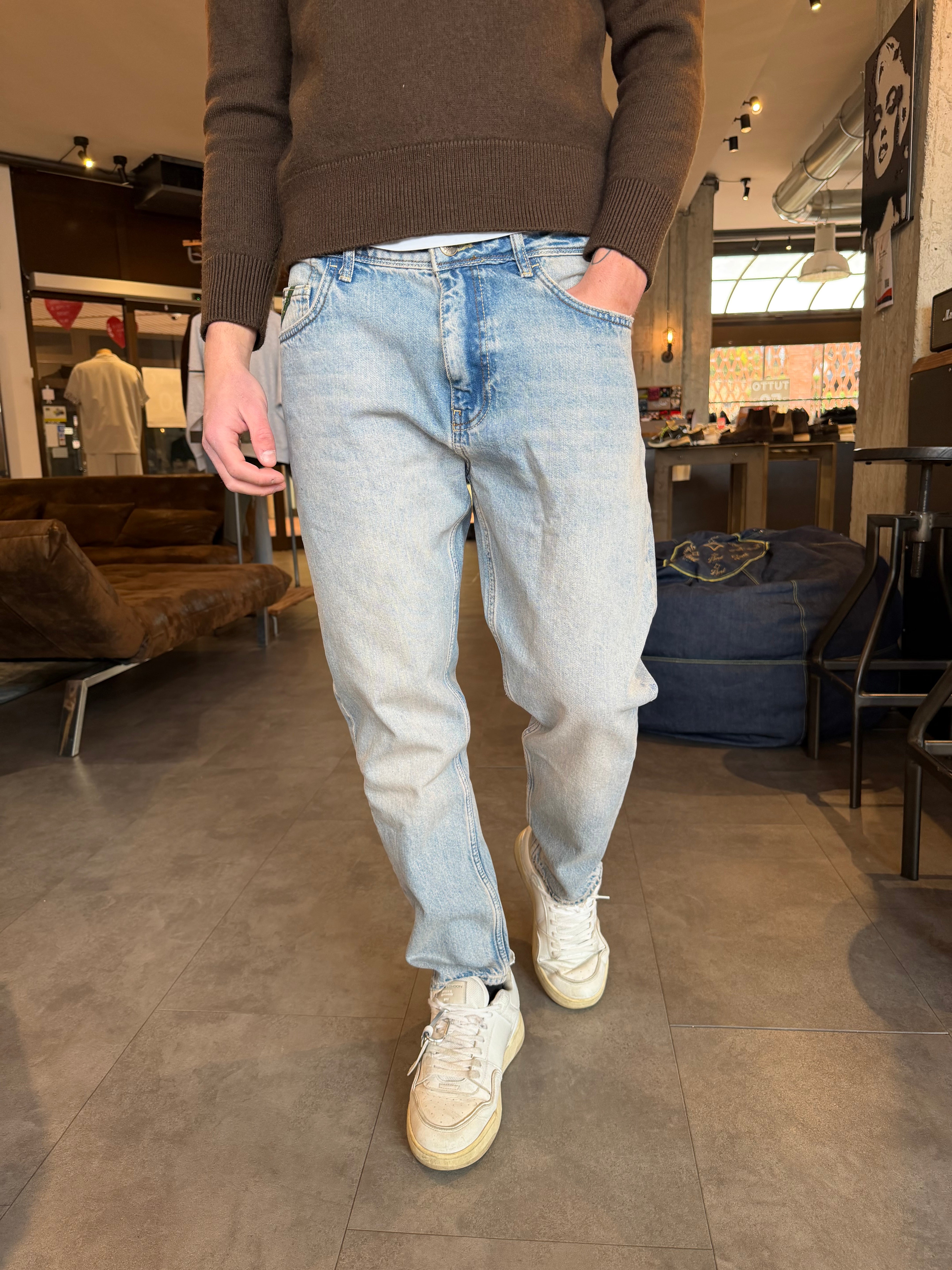Jeans Yellowstone lavaggio sabbiato