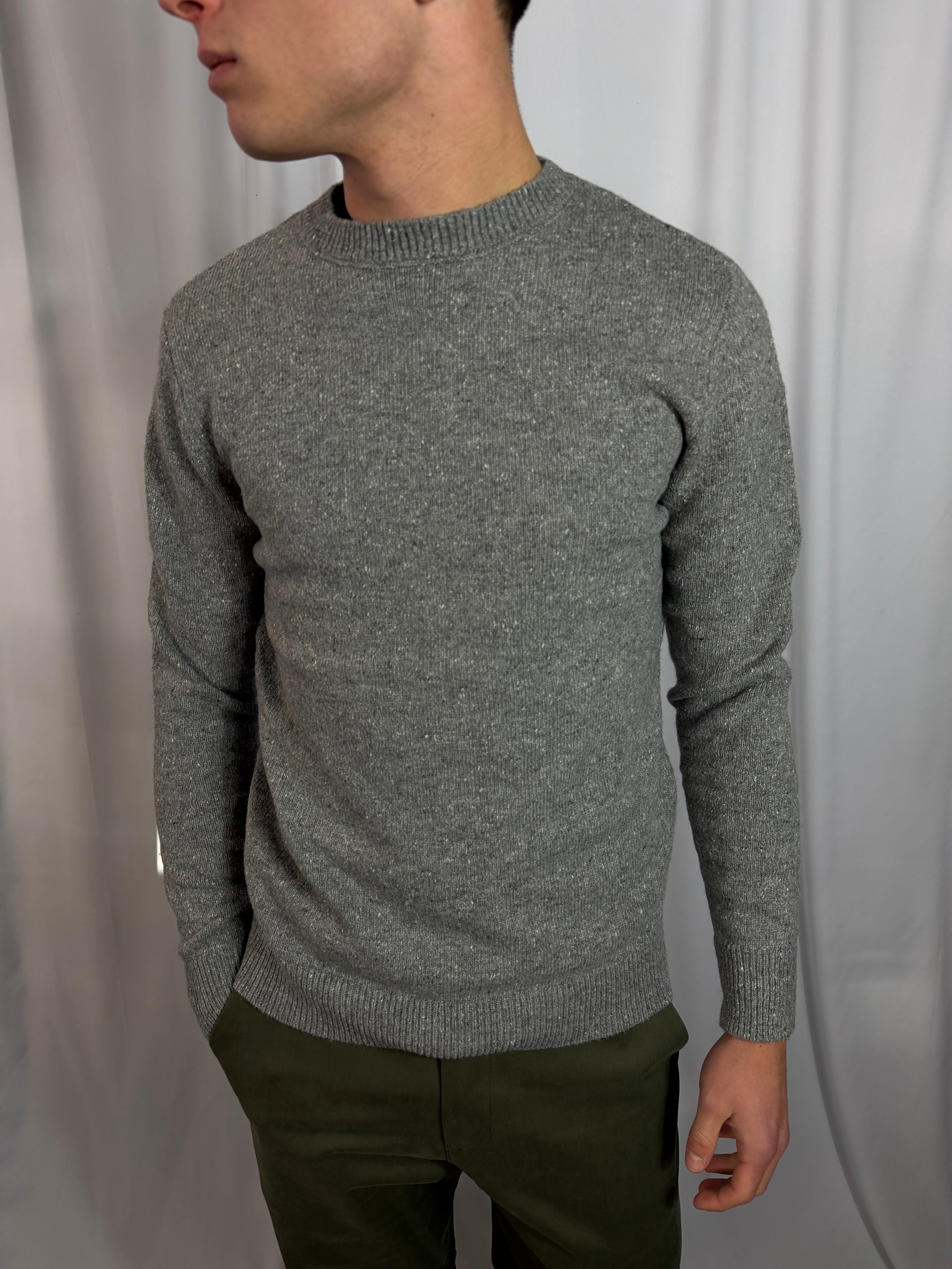 MAGLIONE FIAMMATO MISTO LANA (COLORI)