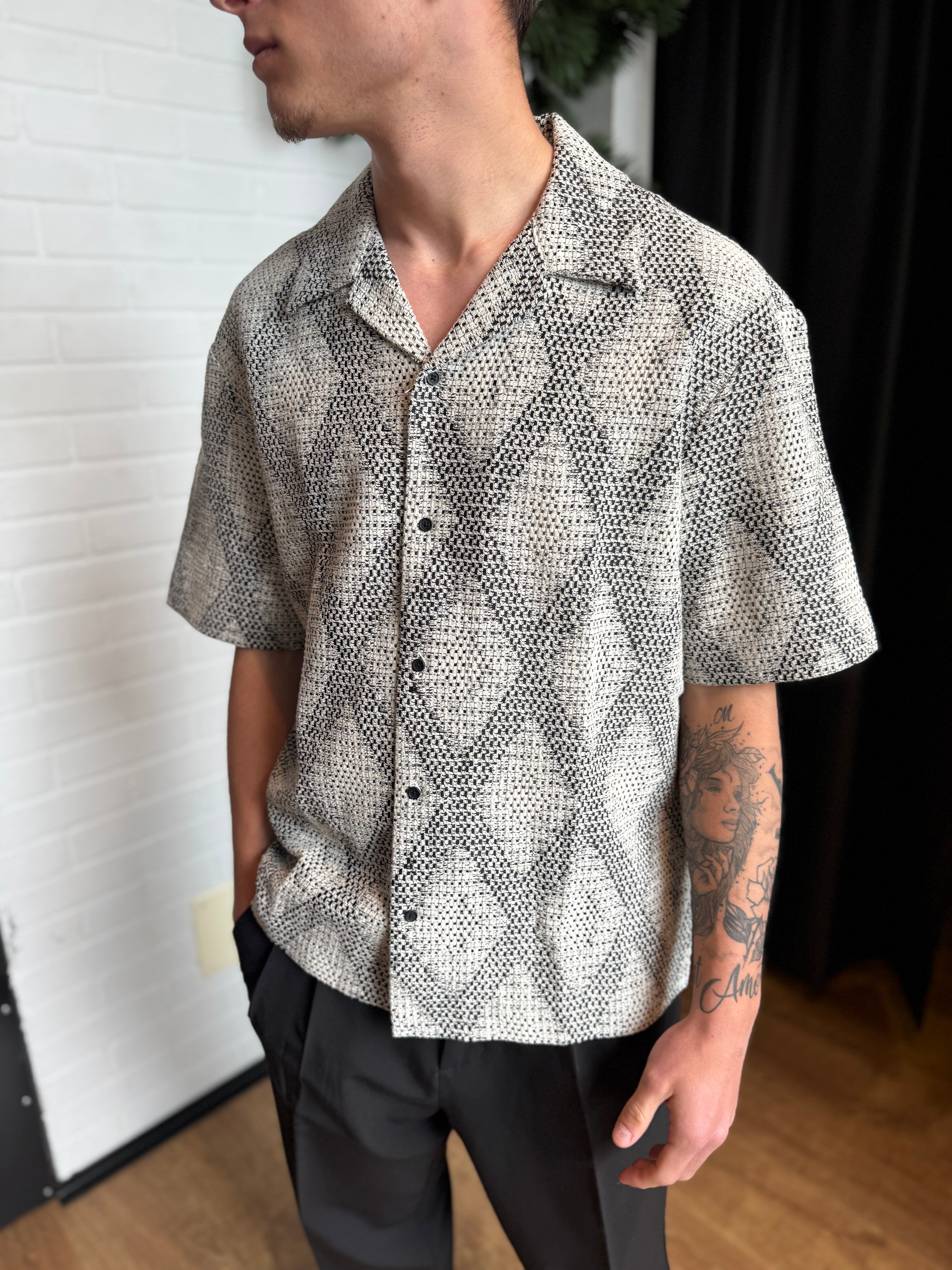 CAMICIA MEZZA MANICA FANTASIA JAKARTA MORATO