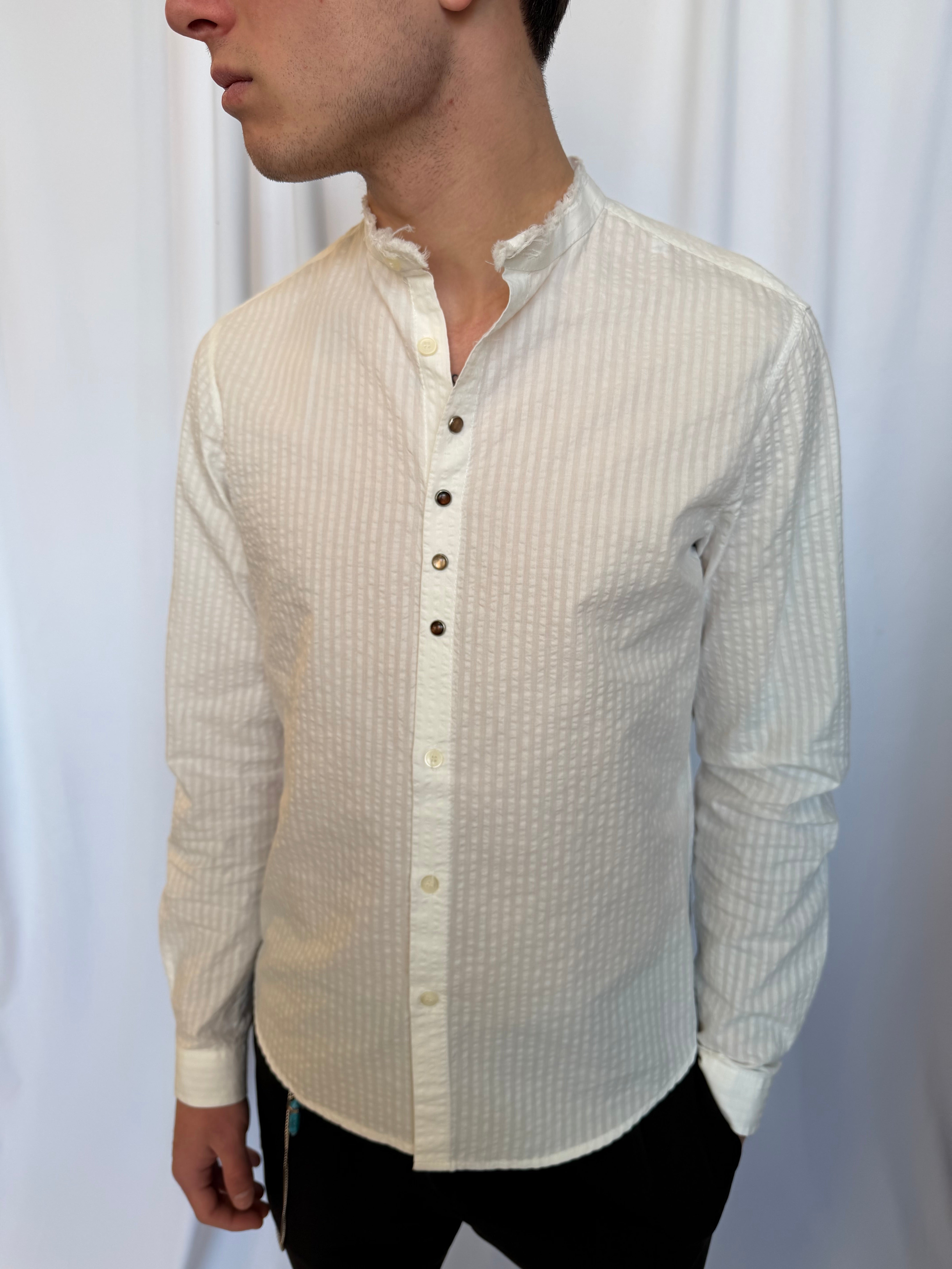 Camicia coreana bianca Imperial