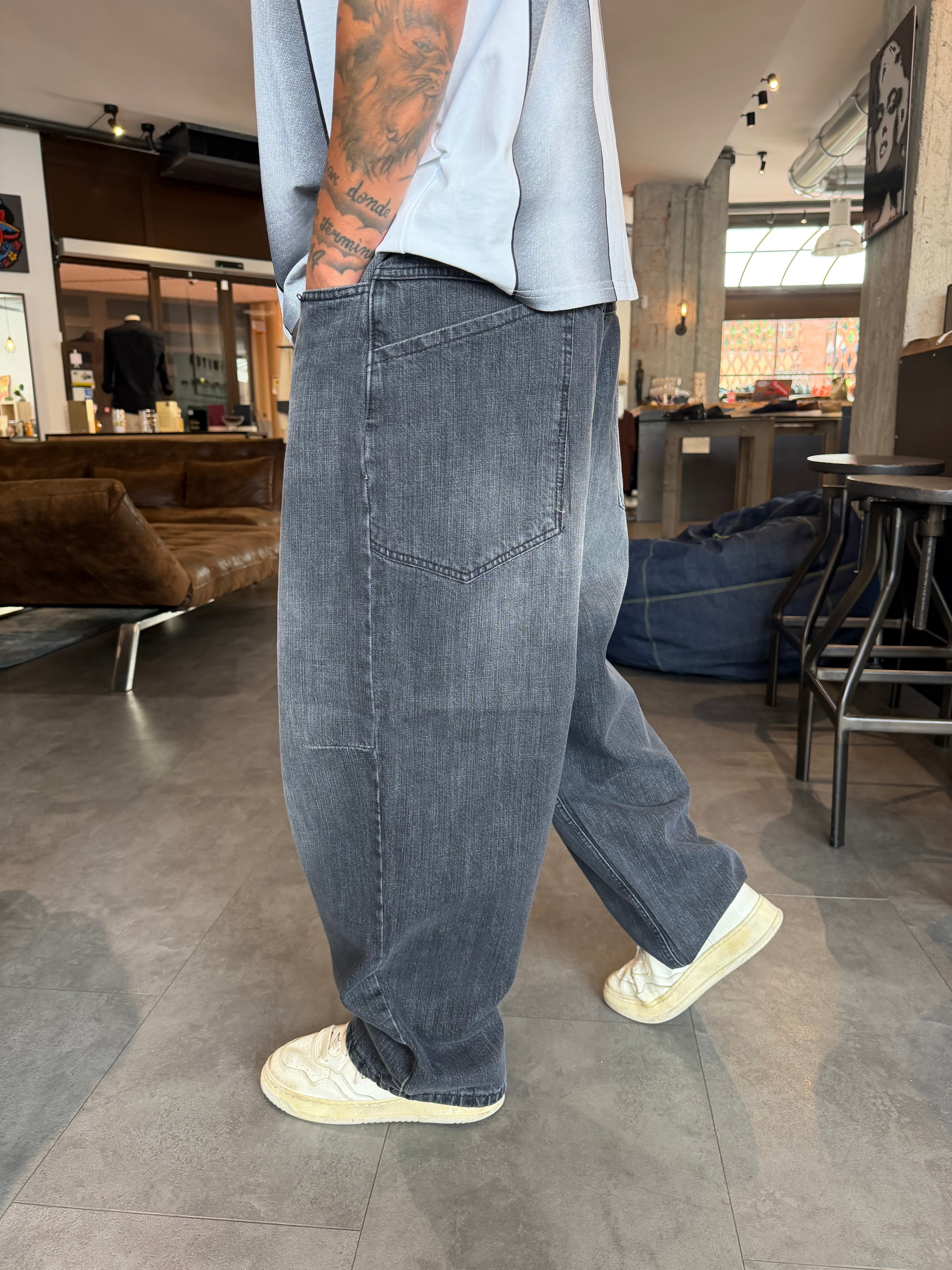 Jeans baloon nero QYB