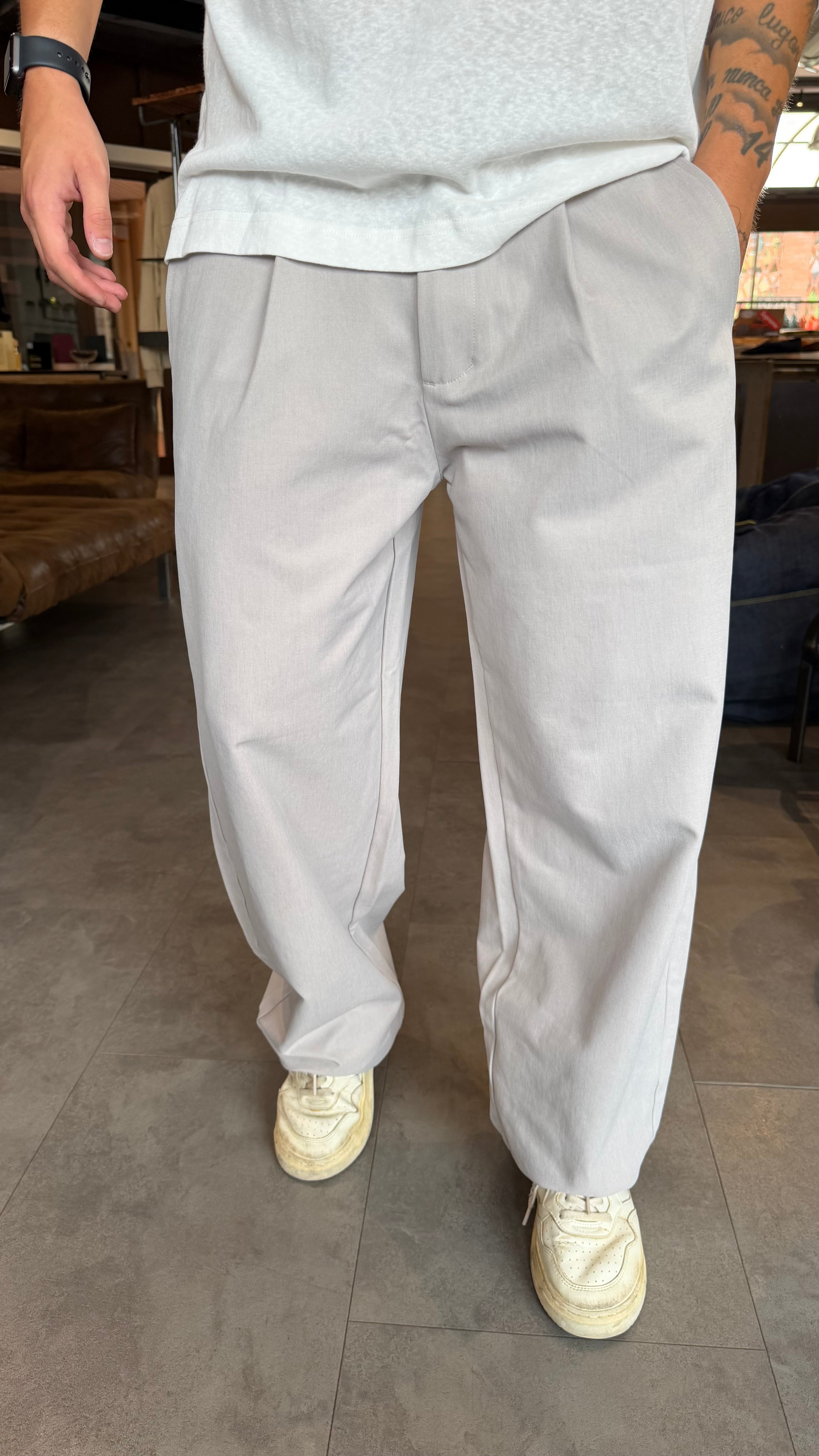 Pantalone chinos oversize QYB