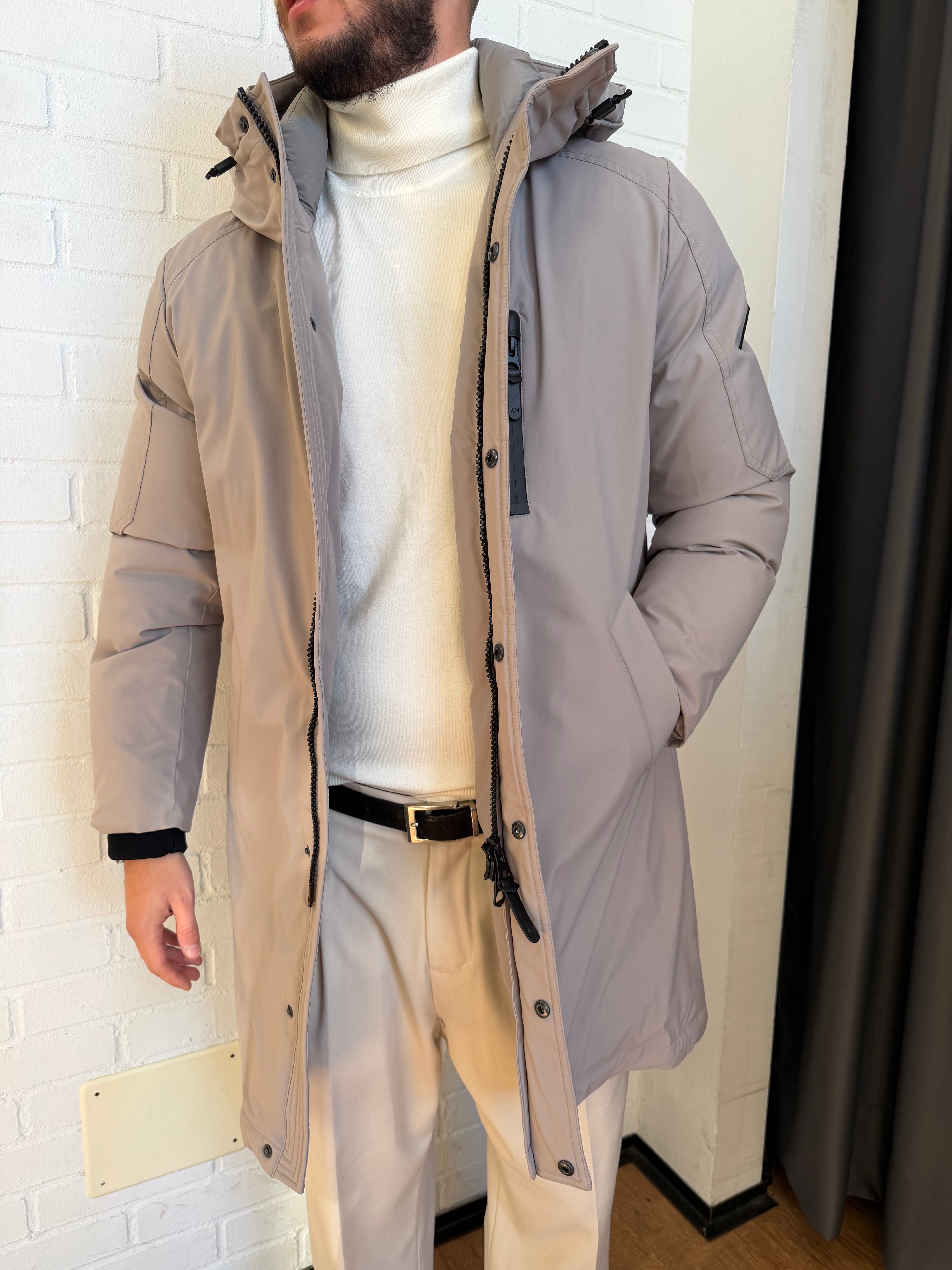 GIUBBOTTO OVER MORATO GRIGIO