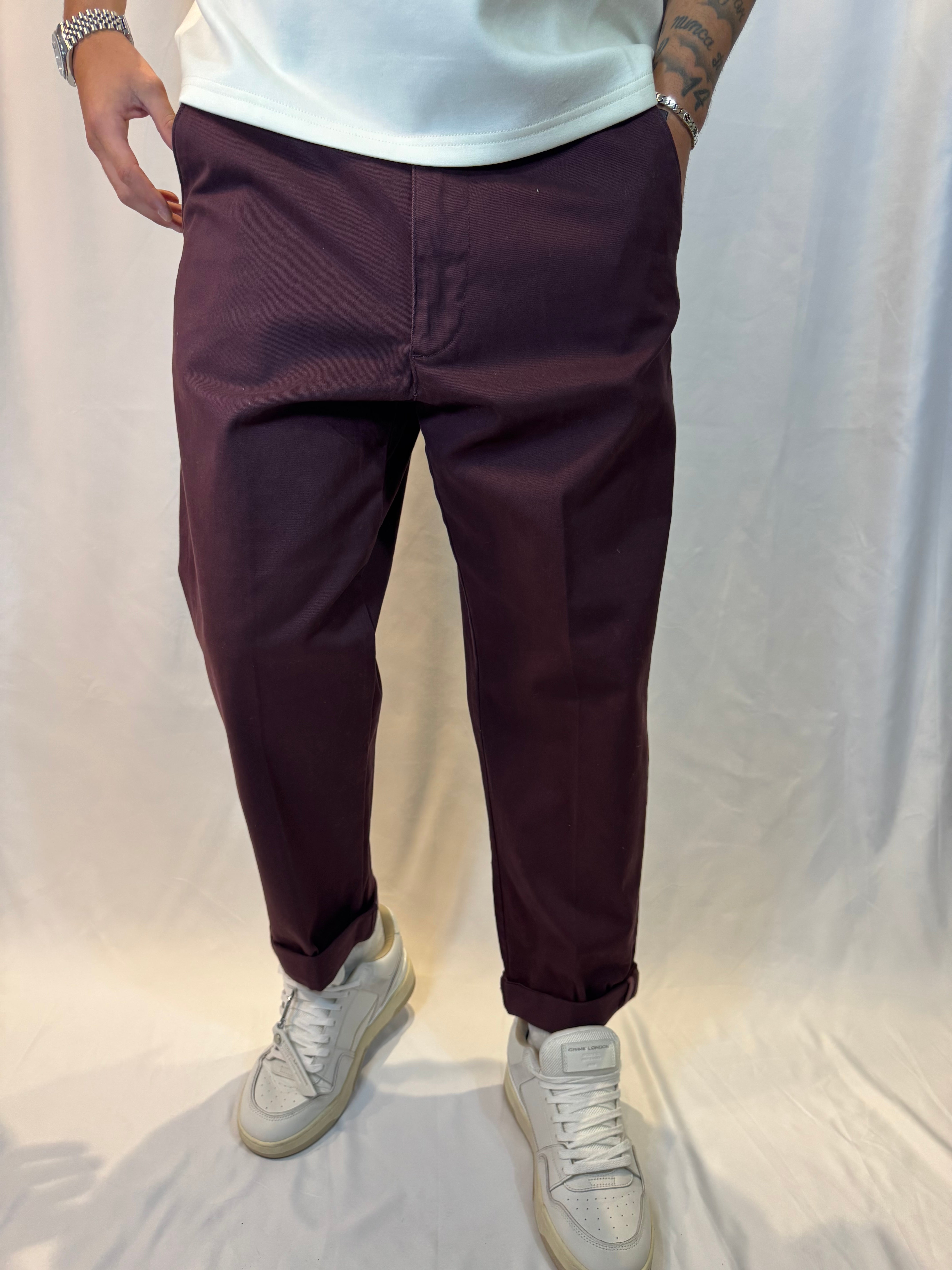 PANTALONE BORDEAUX IMPERIAL