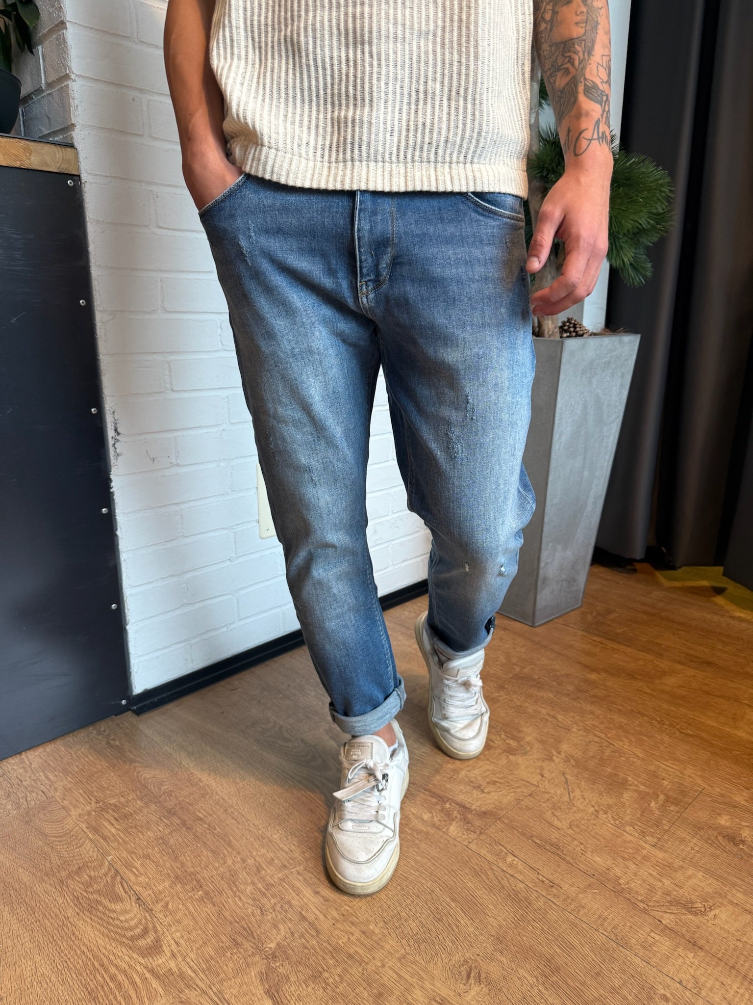 JEANS PONT TIKAL CHIARO