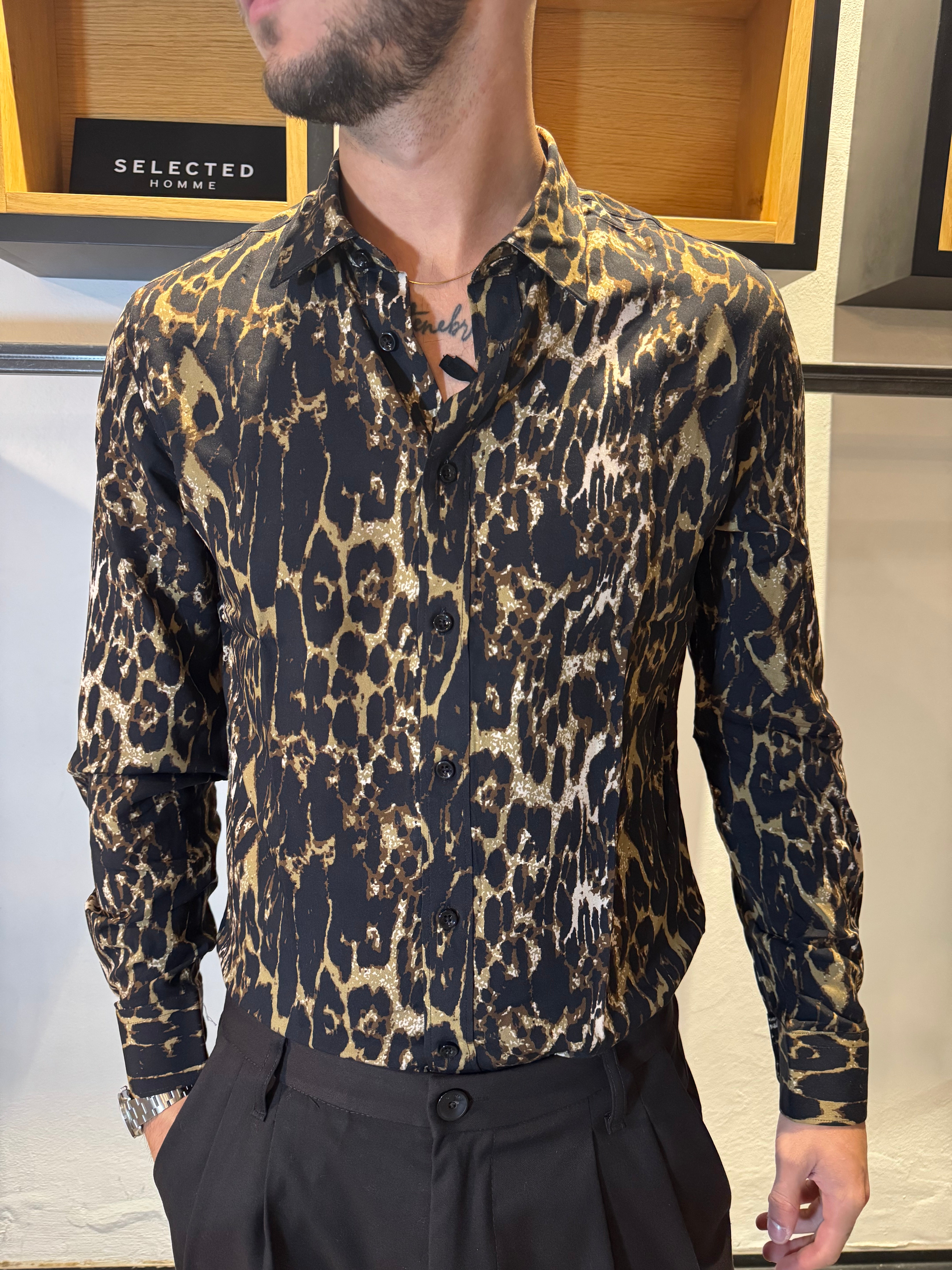 CAMICIA LEOPARDATA IMPERIAL