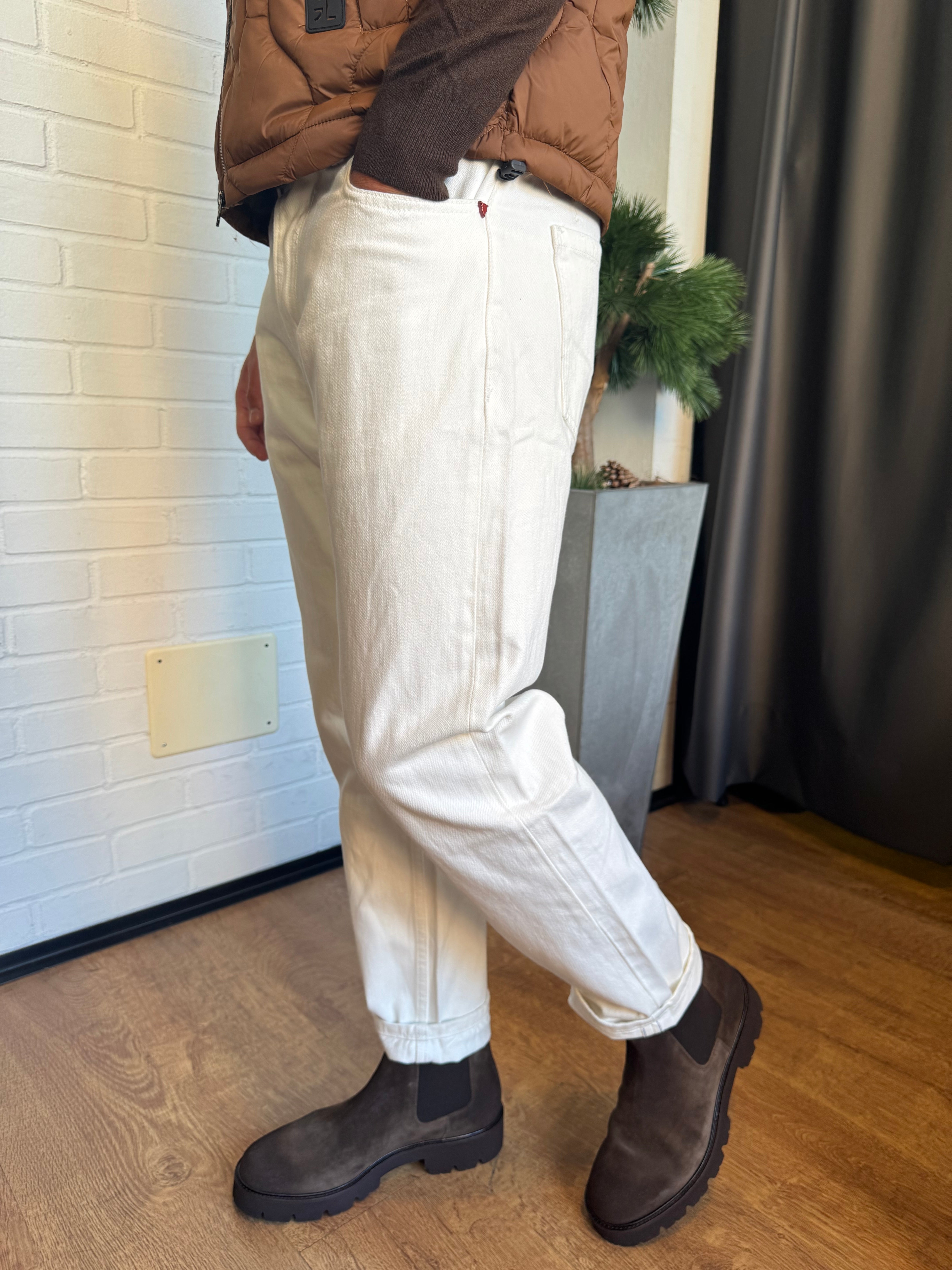 JEANS ANDY GIANNI LUPO BIANCO