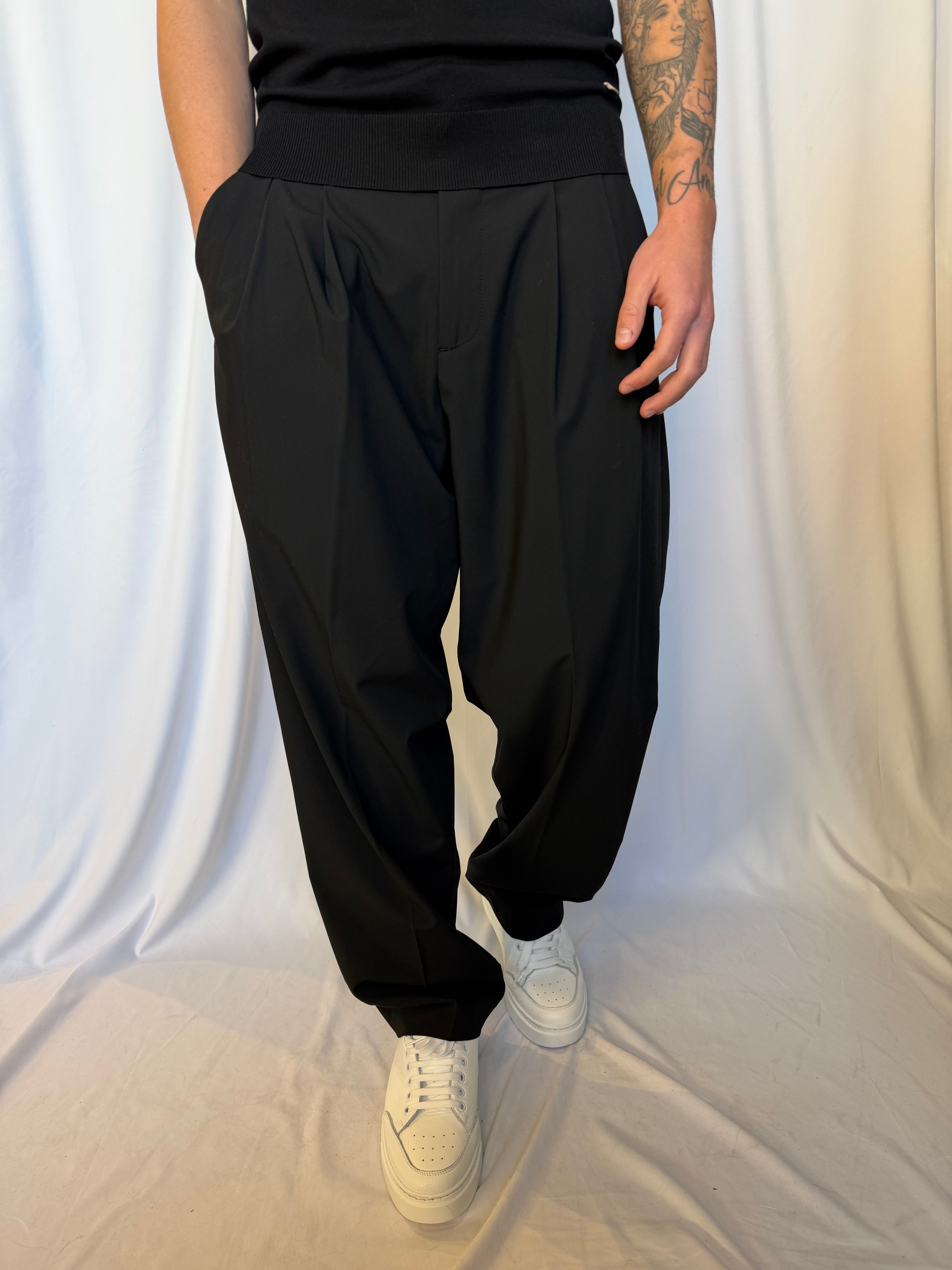 Pantalone wide leg LEON Morato