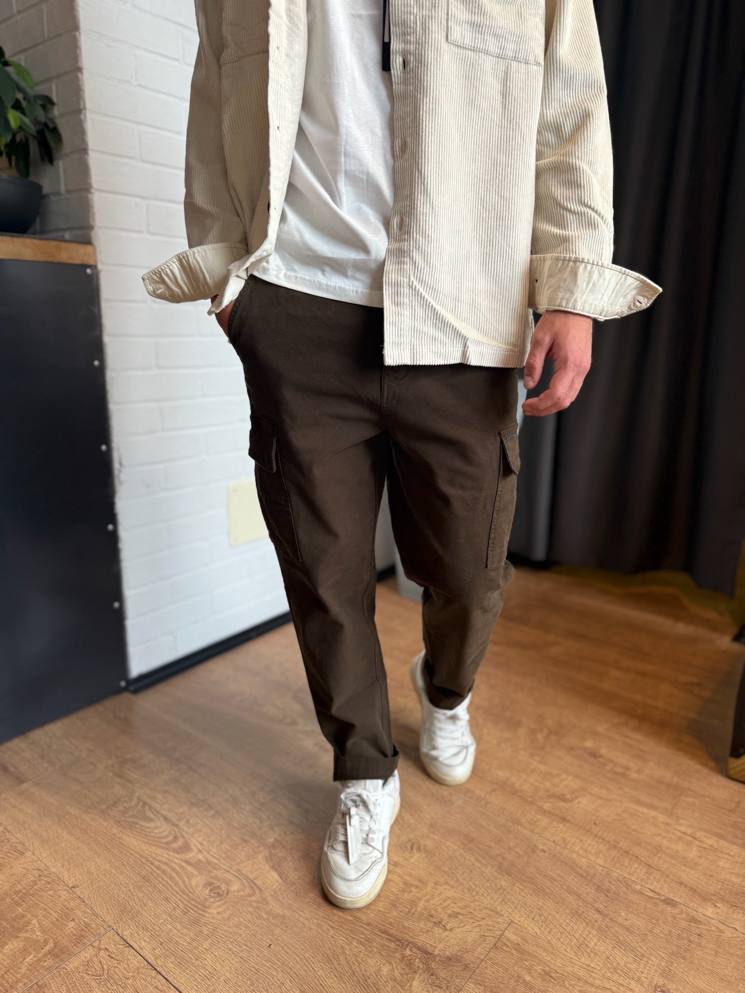 PANTALONI CARGO MILITARI GIANNI LUPO