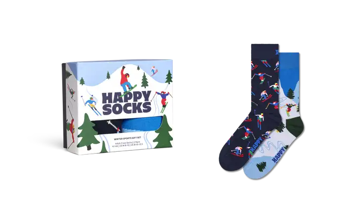 HAPPY SOCKS WINTER SPORTS GIFT SET 2PZ