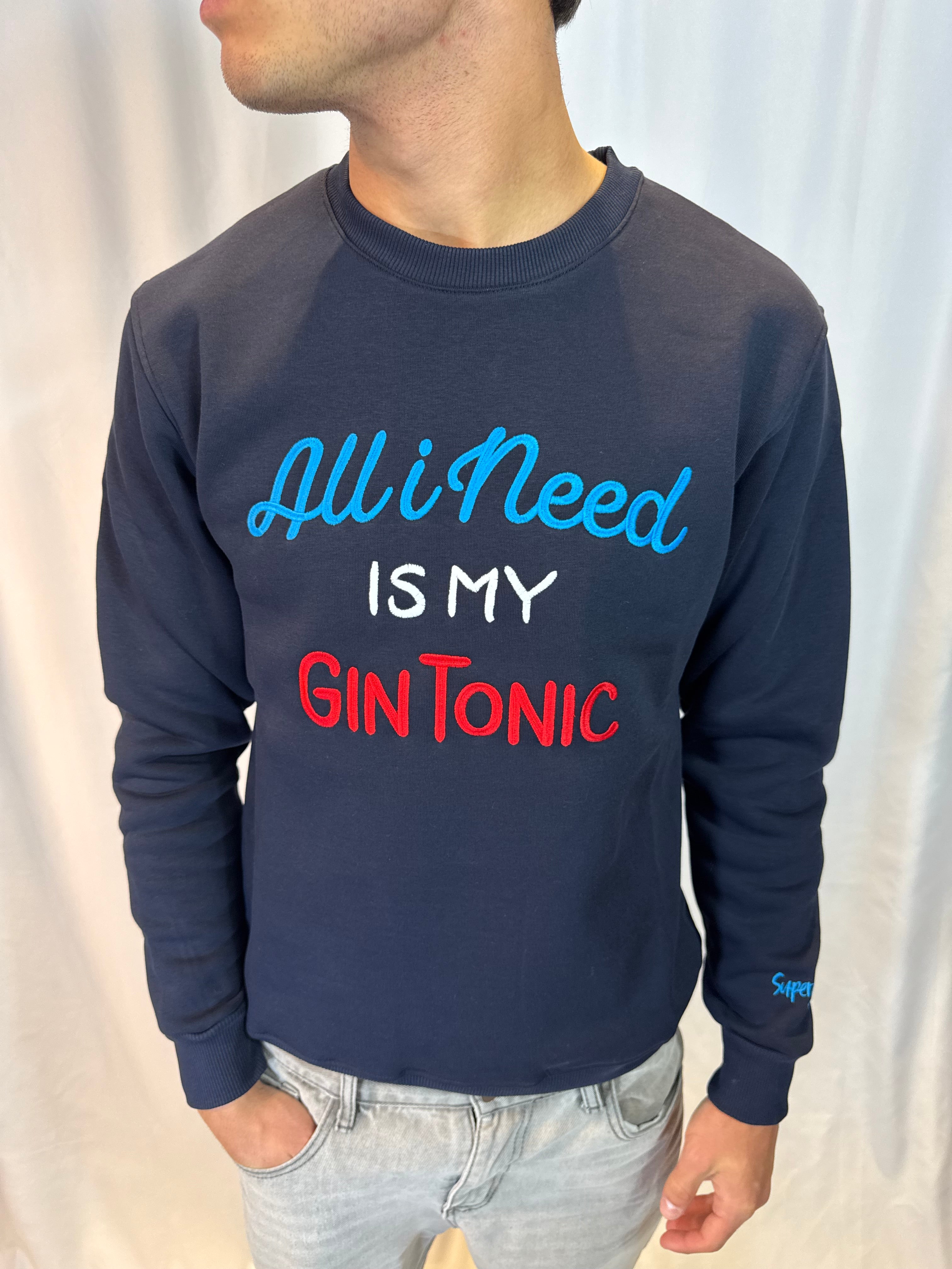 FELPA NEED GIN TONIC SUPERCULTURE