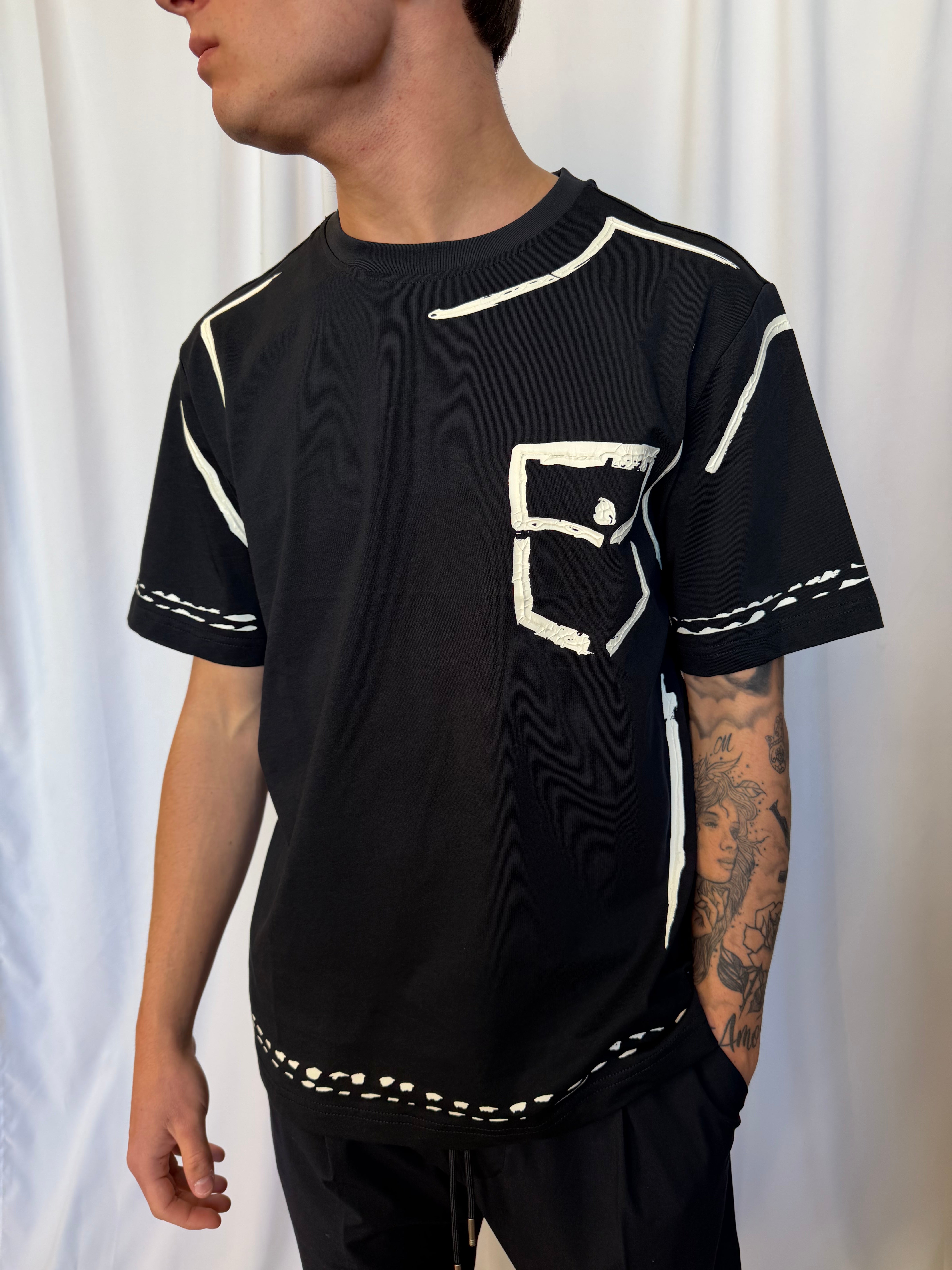 T-shirt Baltimora blue Morato