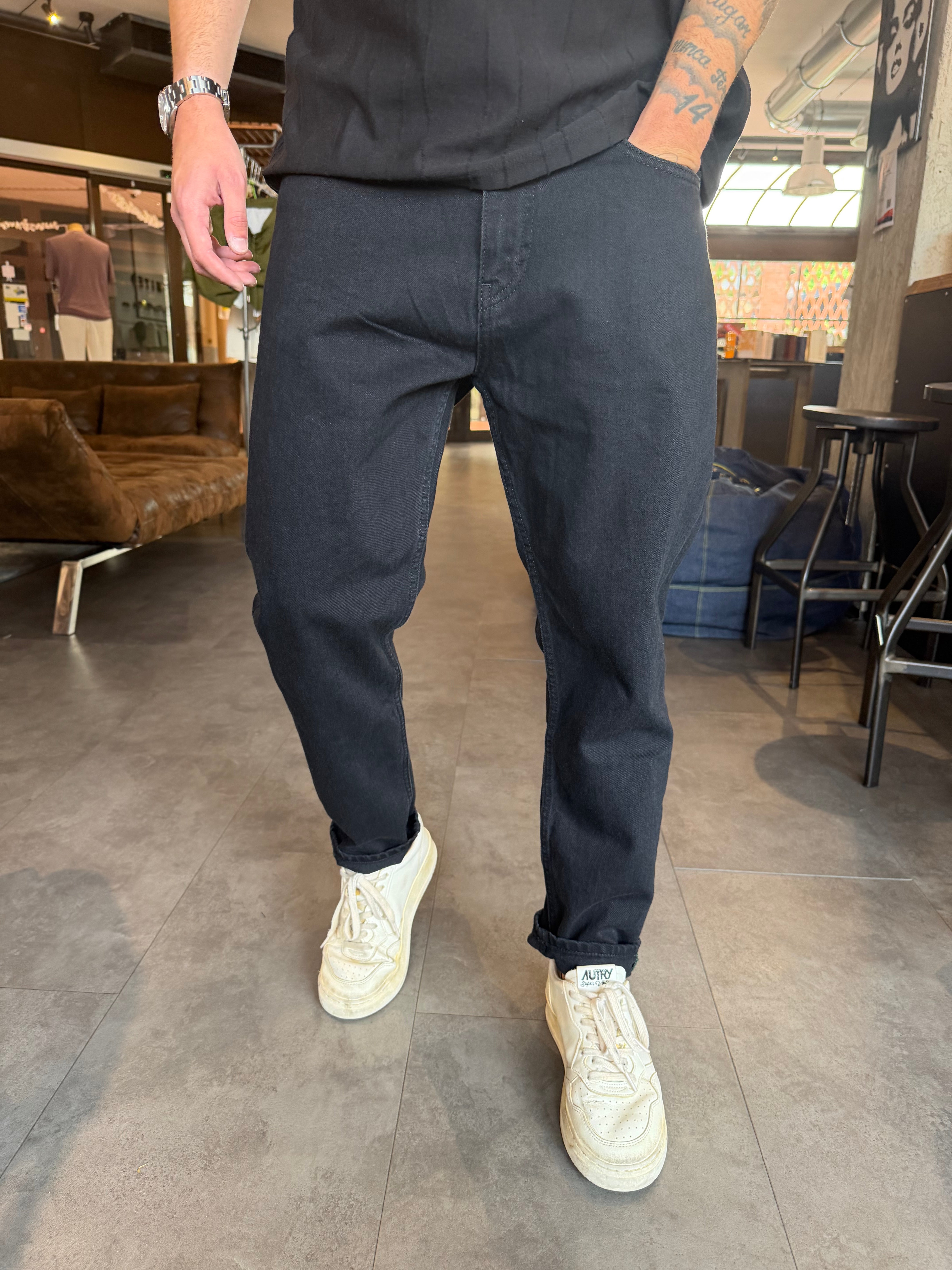 Jeans Yellowstone nero Pont Denim