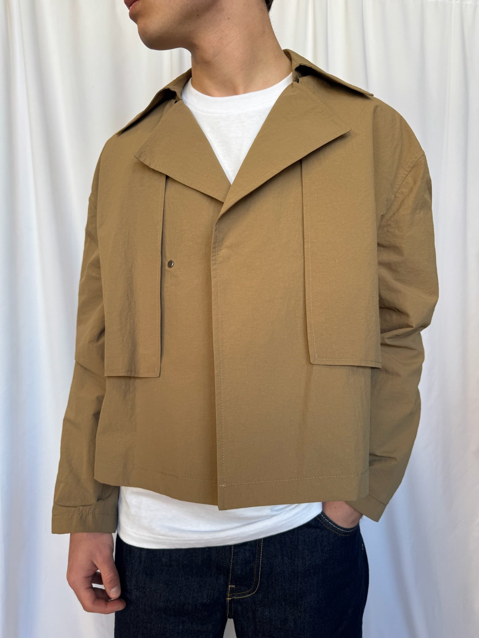 Trench Oversize crop Imperial