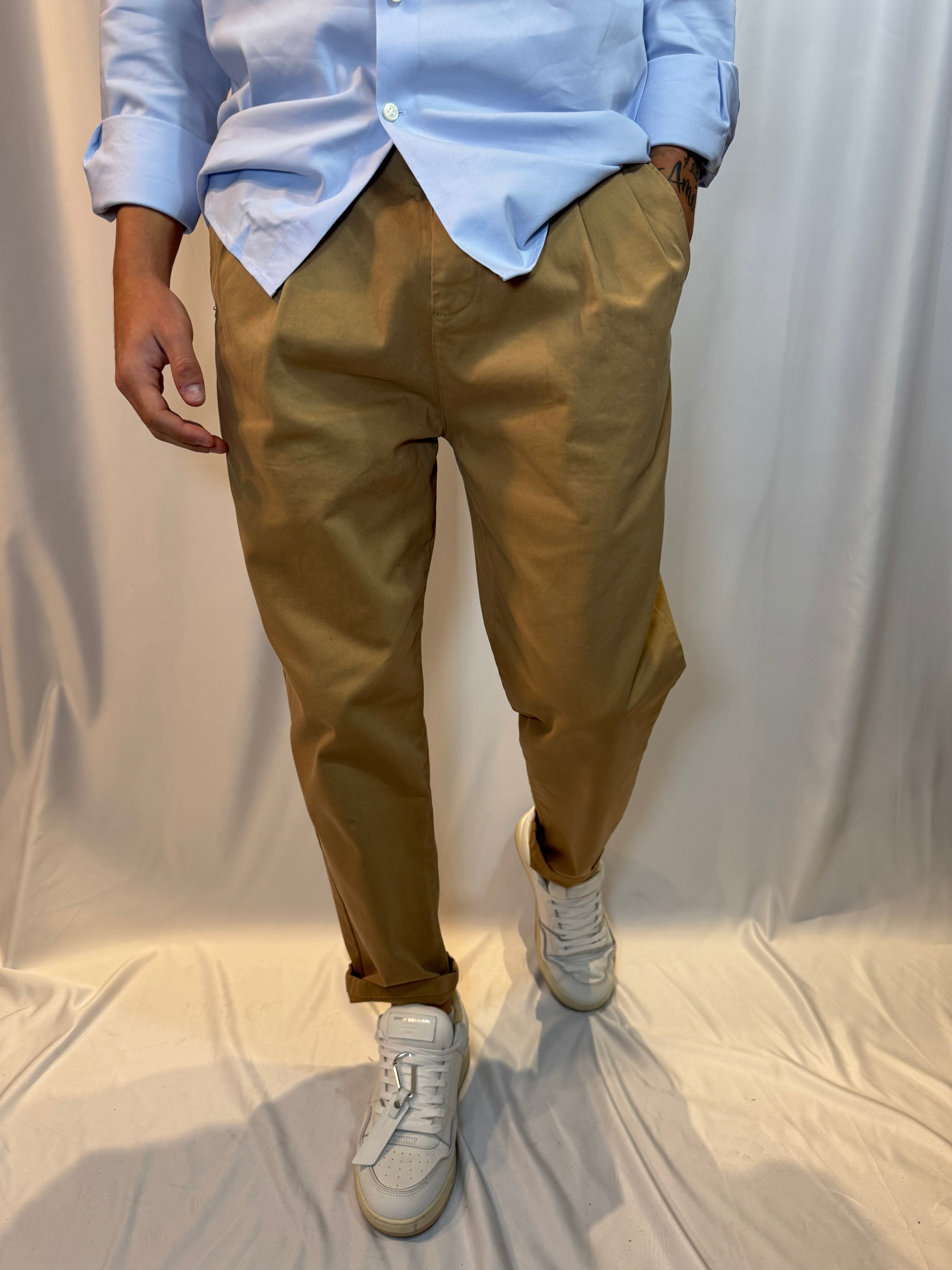 PANTALONE SABBIA BERNA