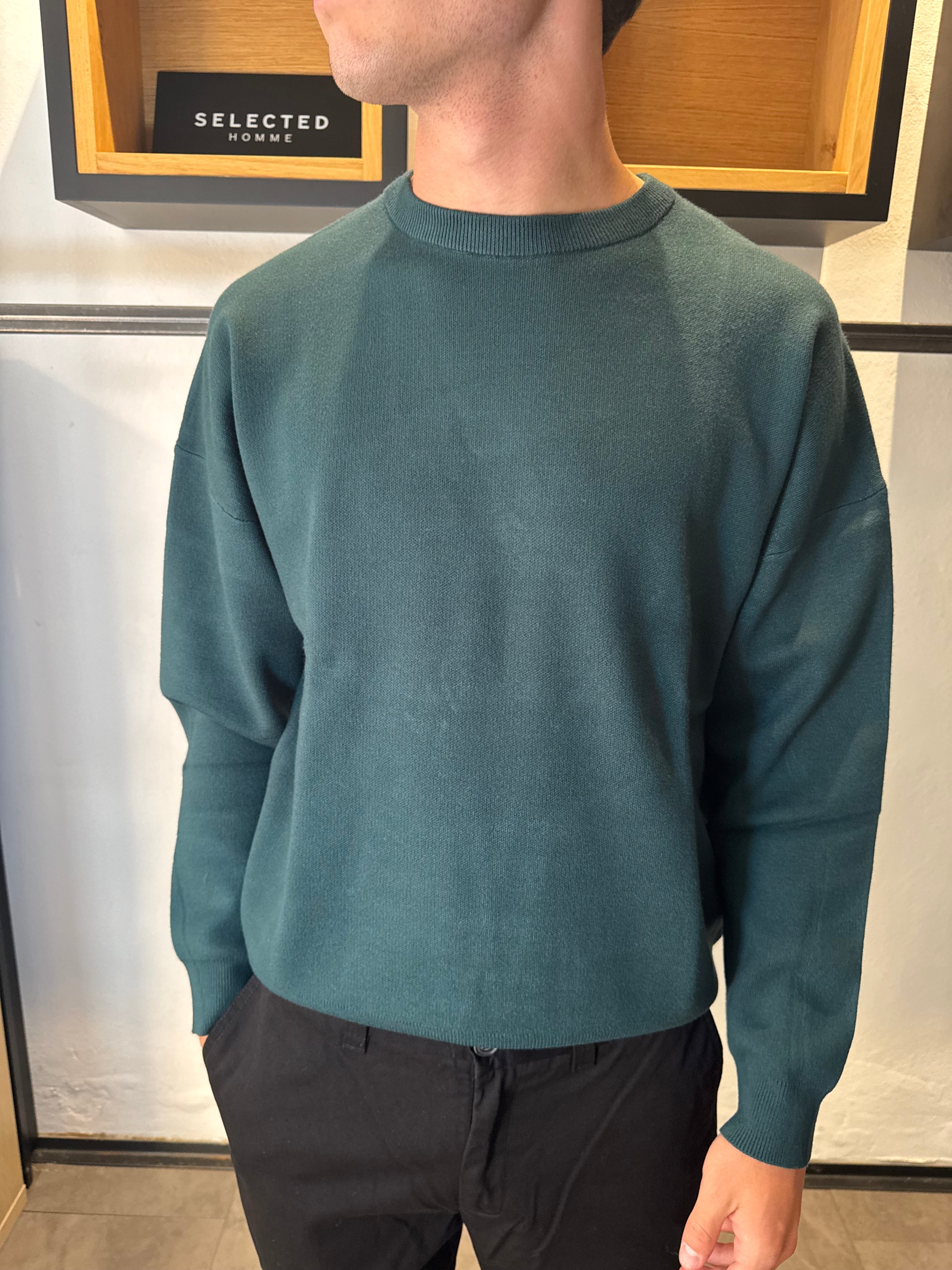 MAGLIONE OVER VISCOSA MORATO (COLORI)