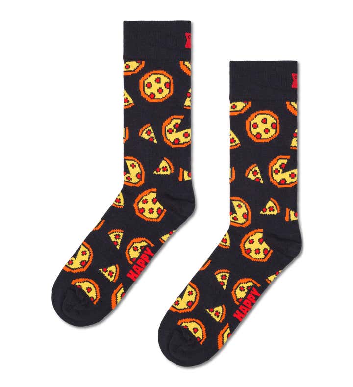 HAPPY SOCKS PIXELATED PIZZA SOCK