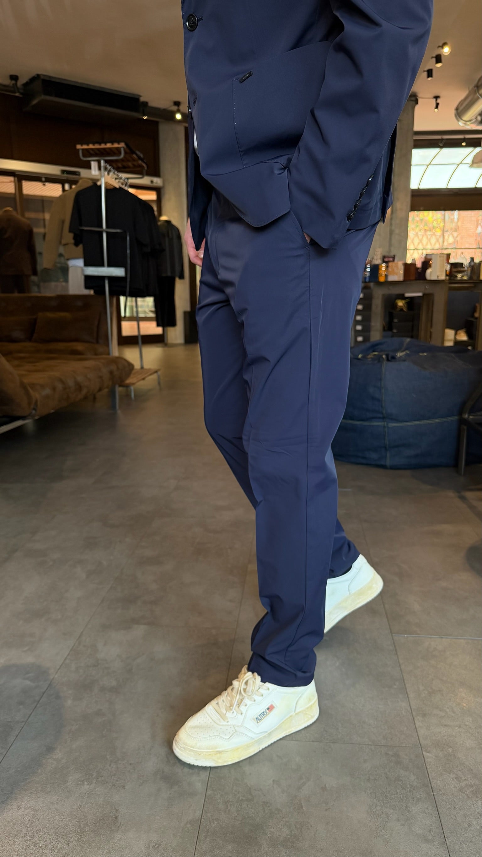 Pantalone abito elegante no stiro Gianni Lupo