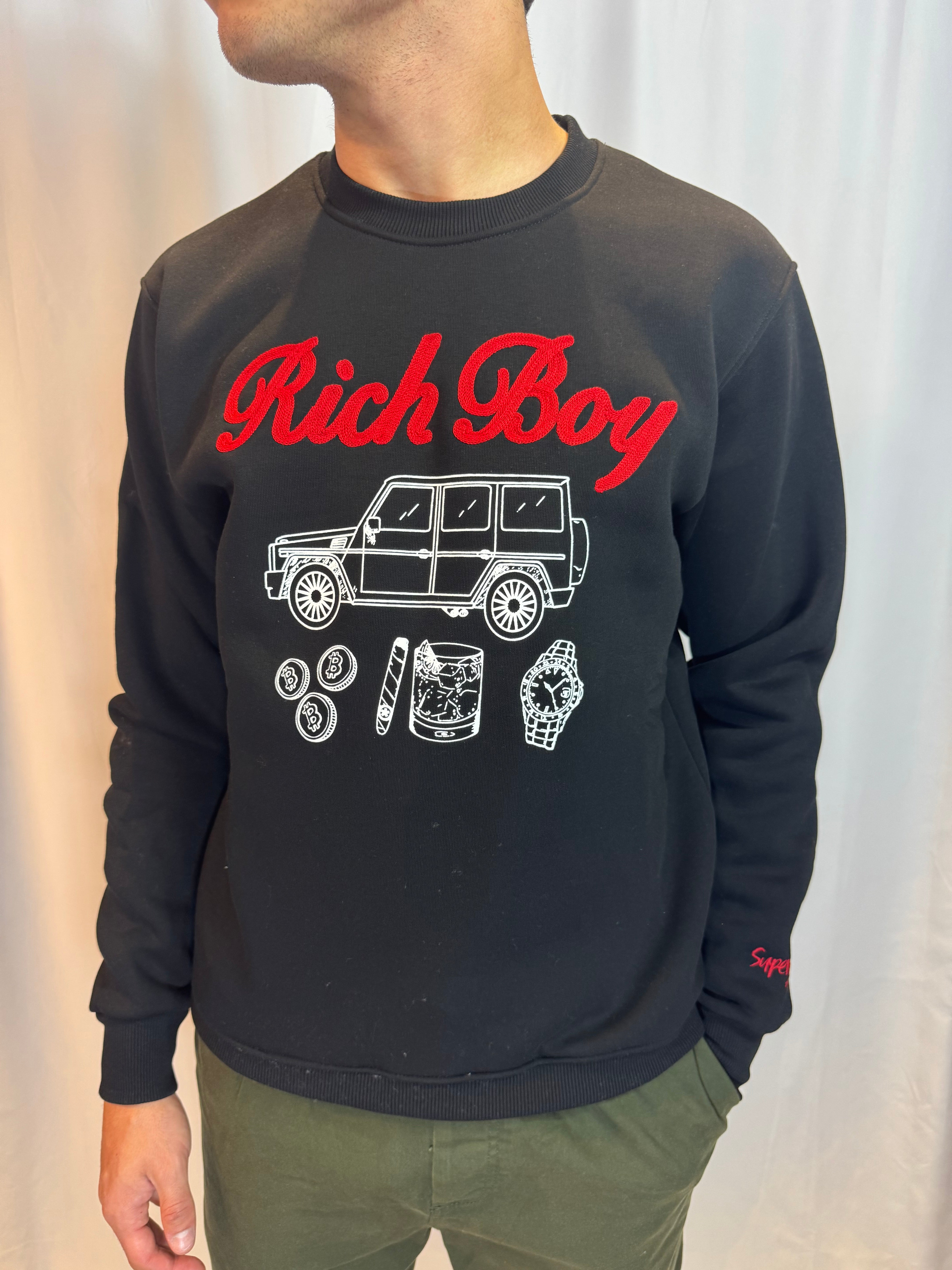 FELPA RICH BOY SUPERCULTURE