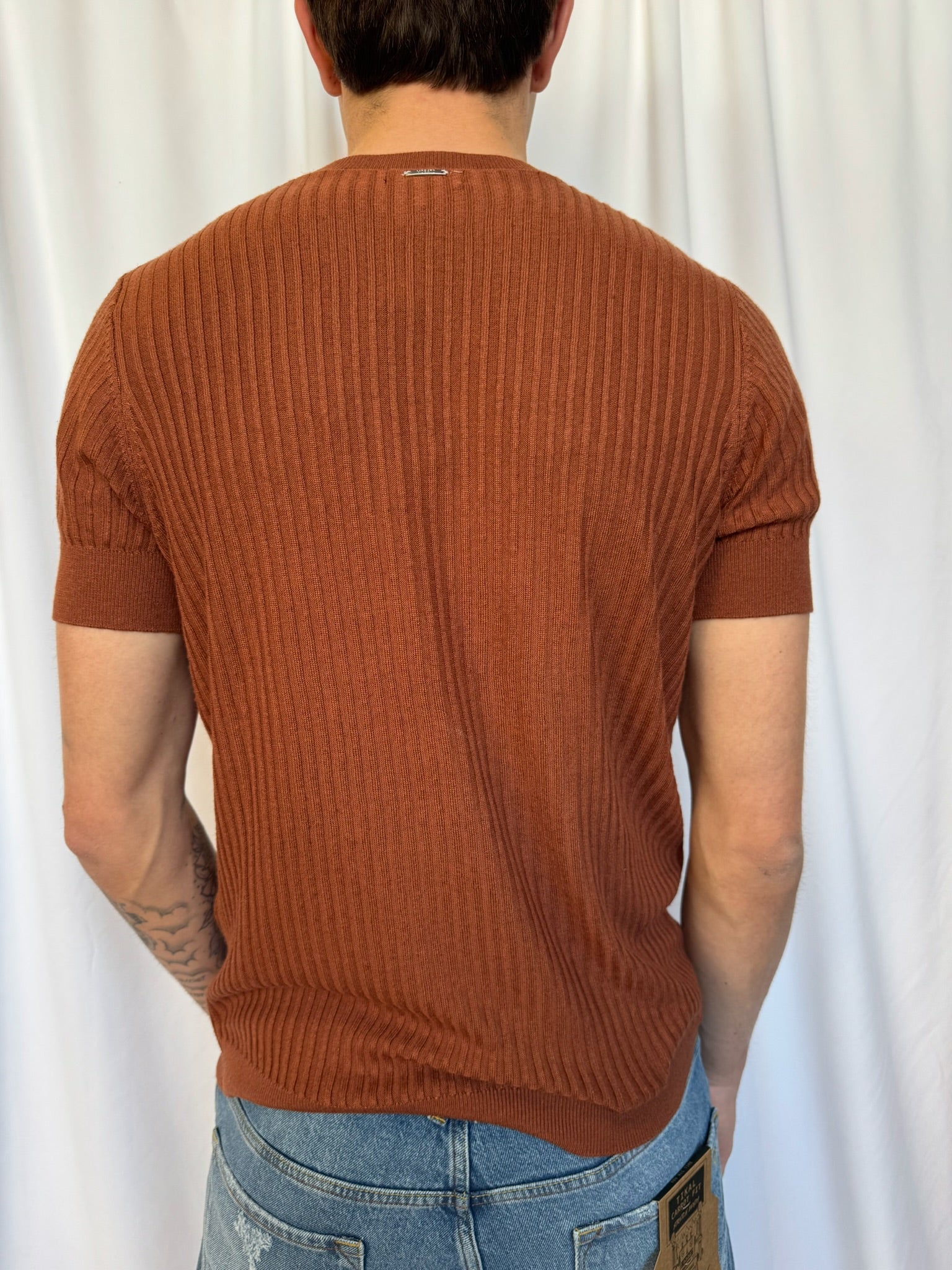 T-shirt mix linen blend Morato