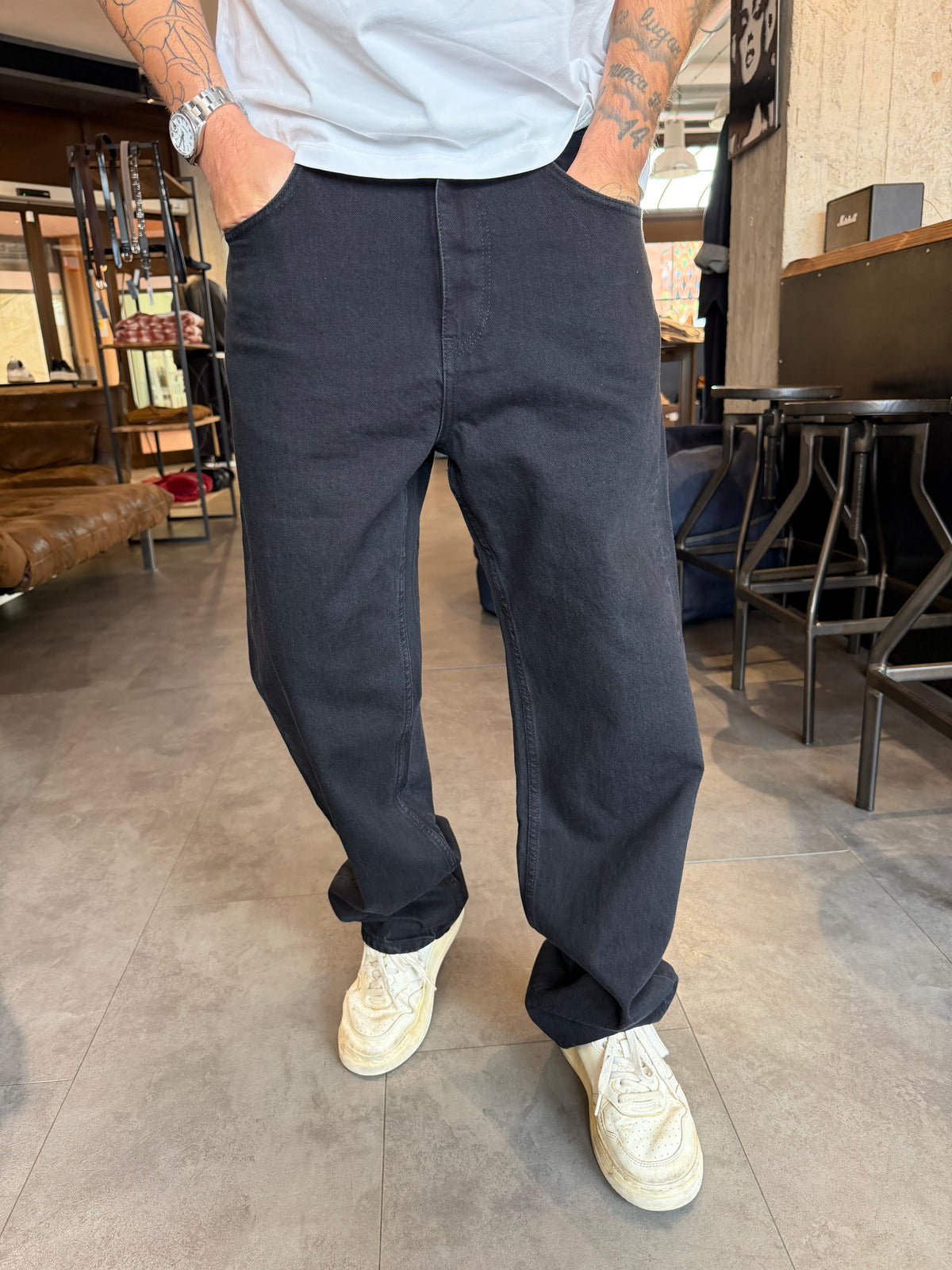Jeans CLEVELAND NERO Pont Denim