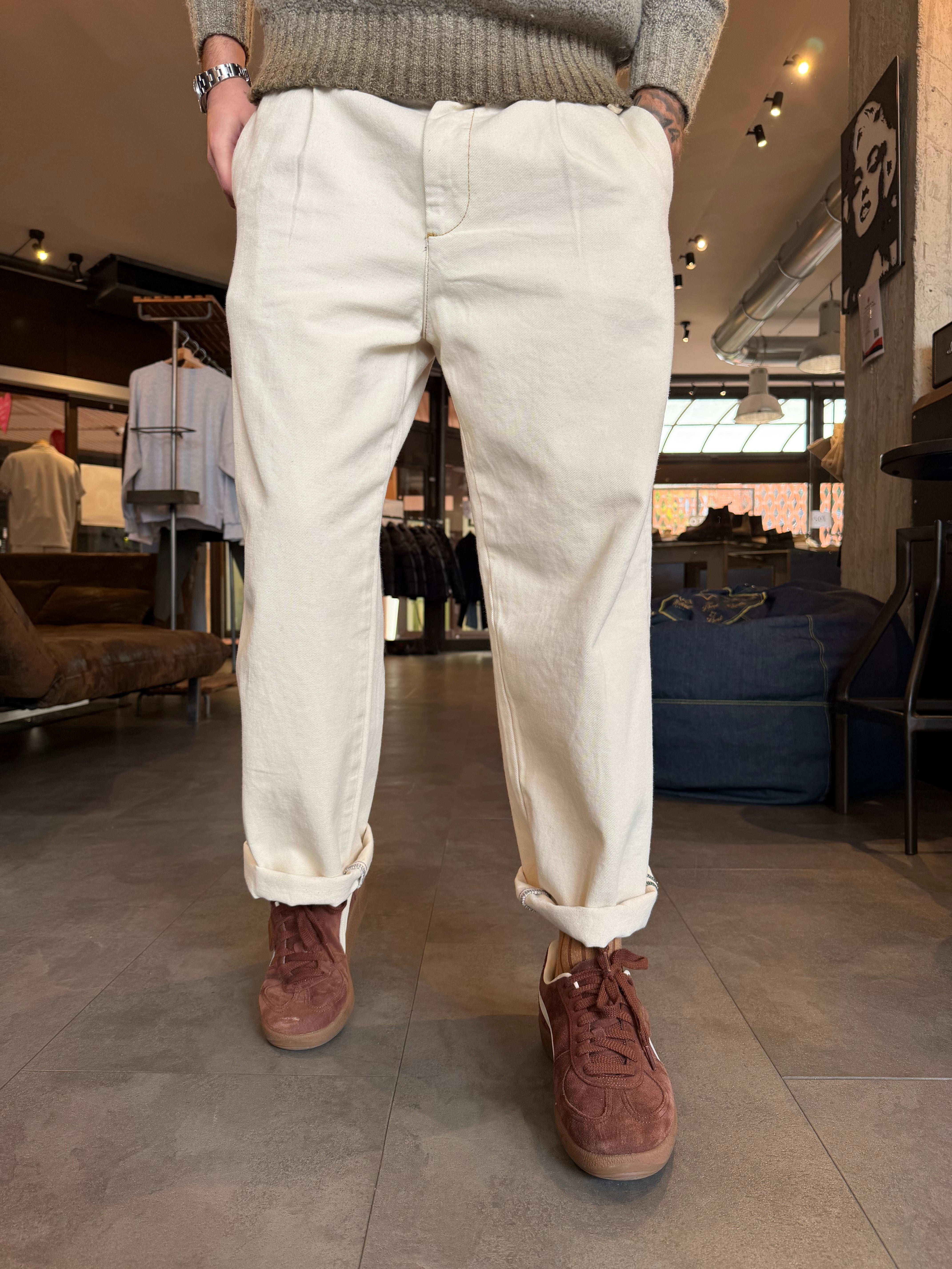 Jeans Delamaire  chino pence fit