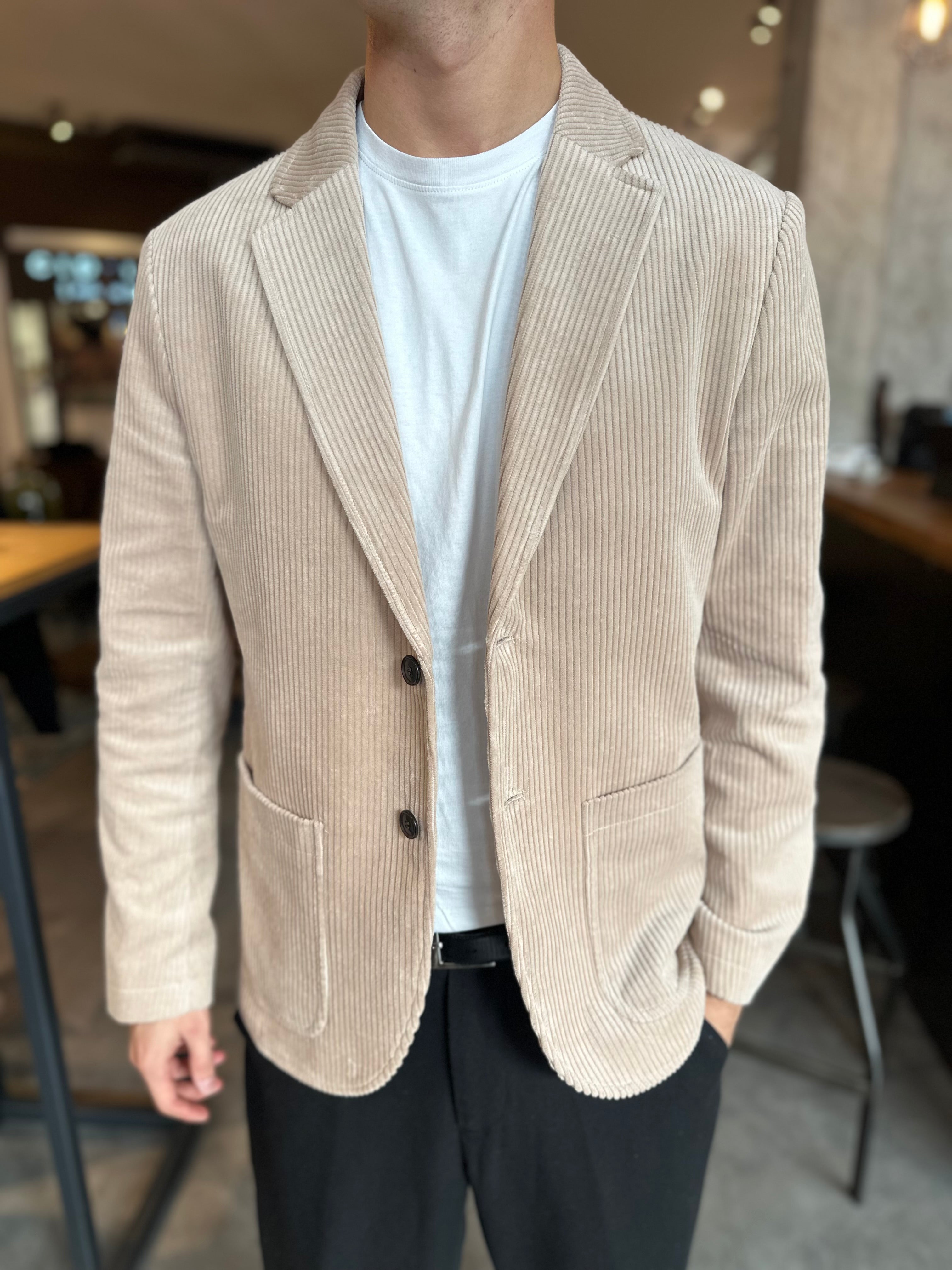 Blazer selected in velluto