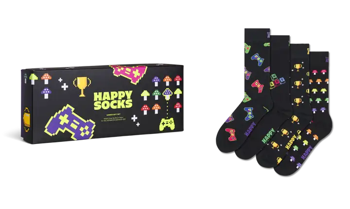 HAPPY SOCKS GAMER SET 4PZ