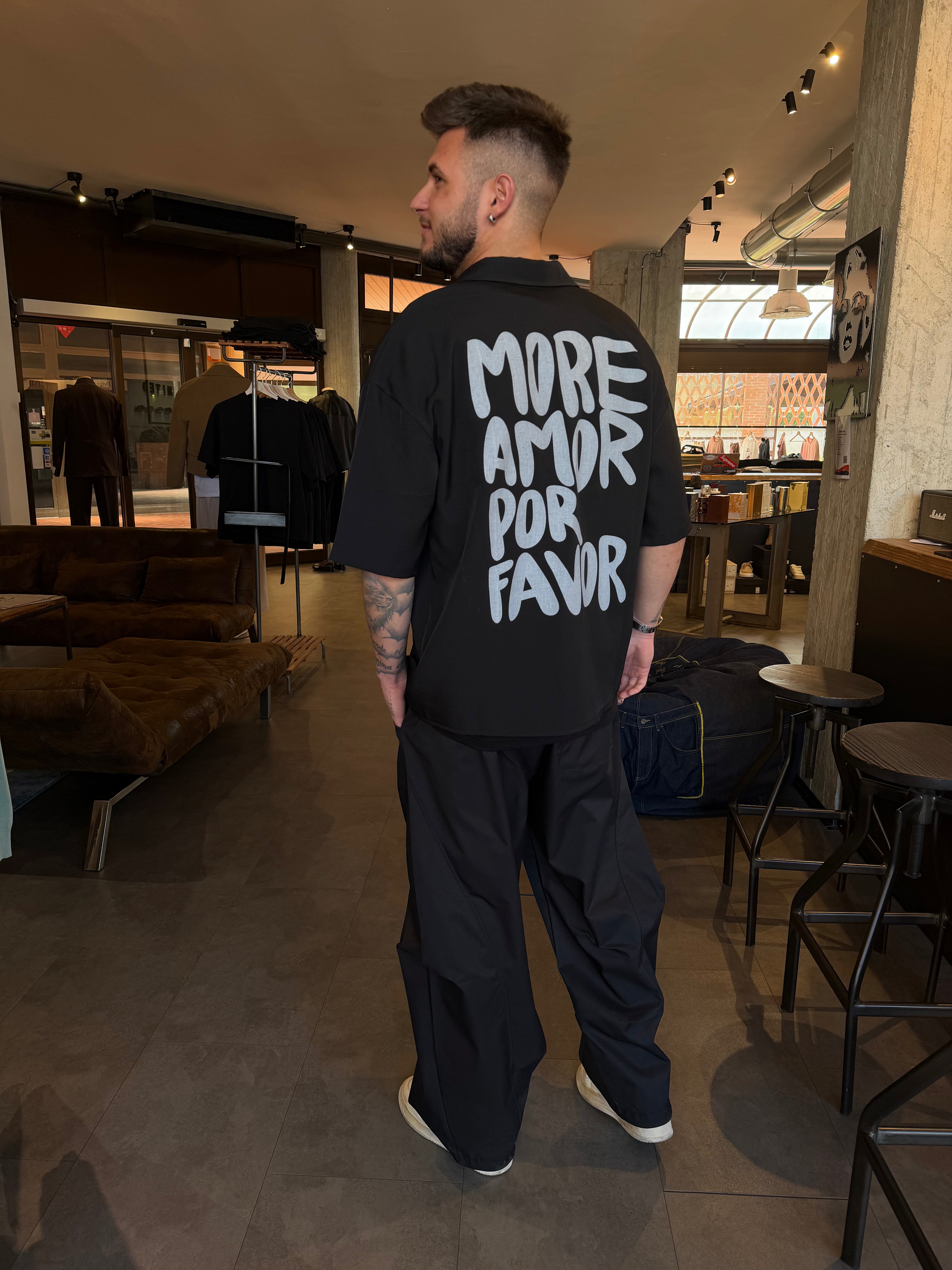 Camicia "More amor por favor "