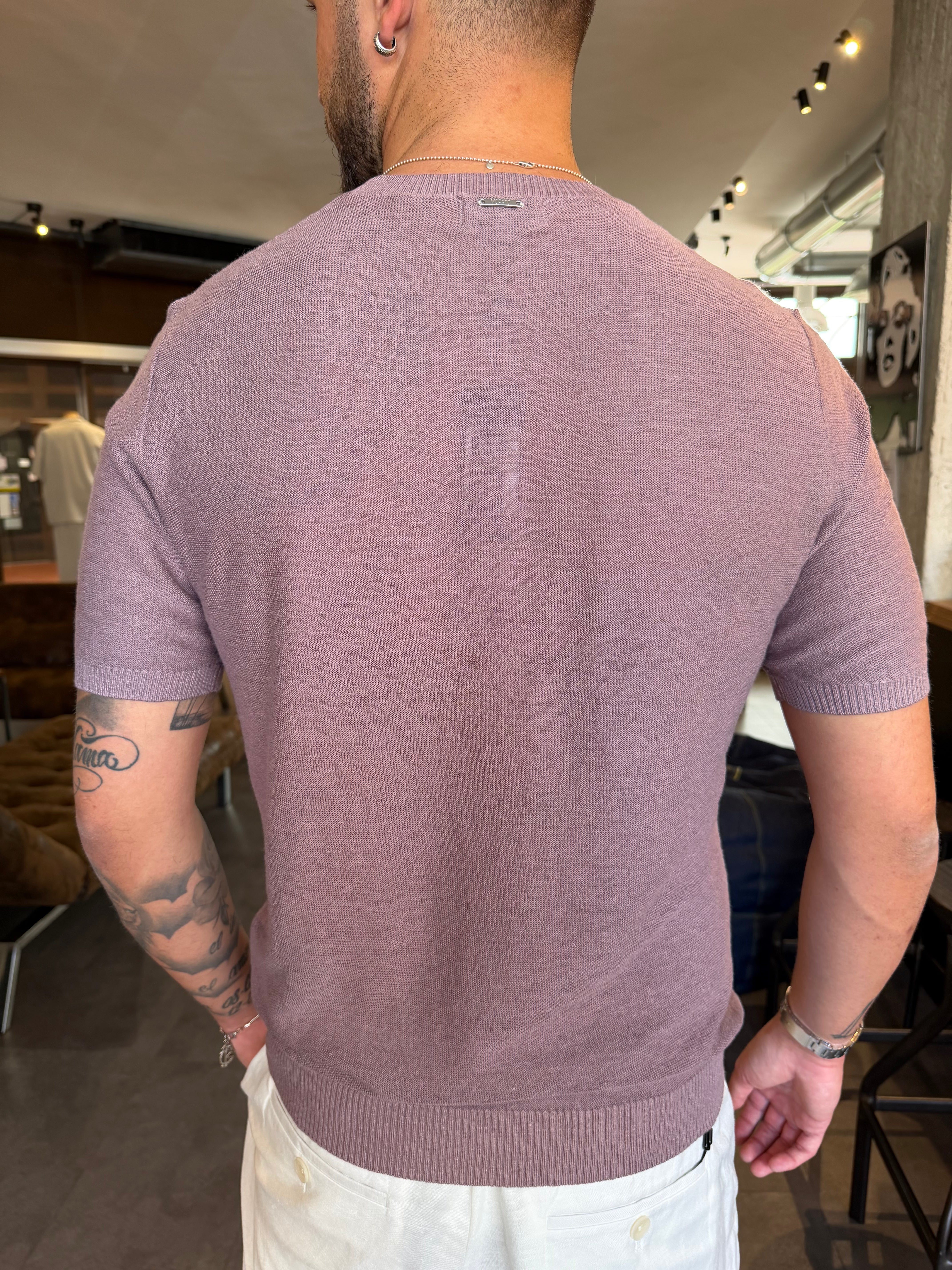 T-shirt linen blend morato