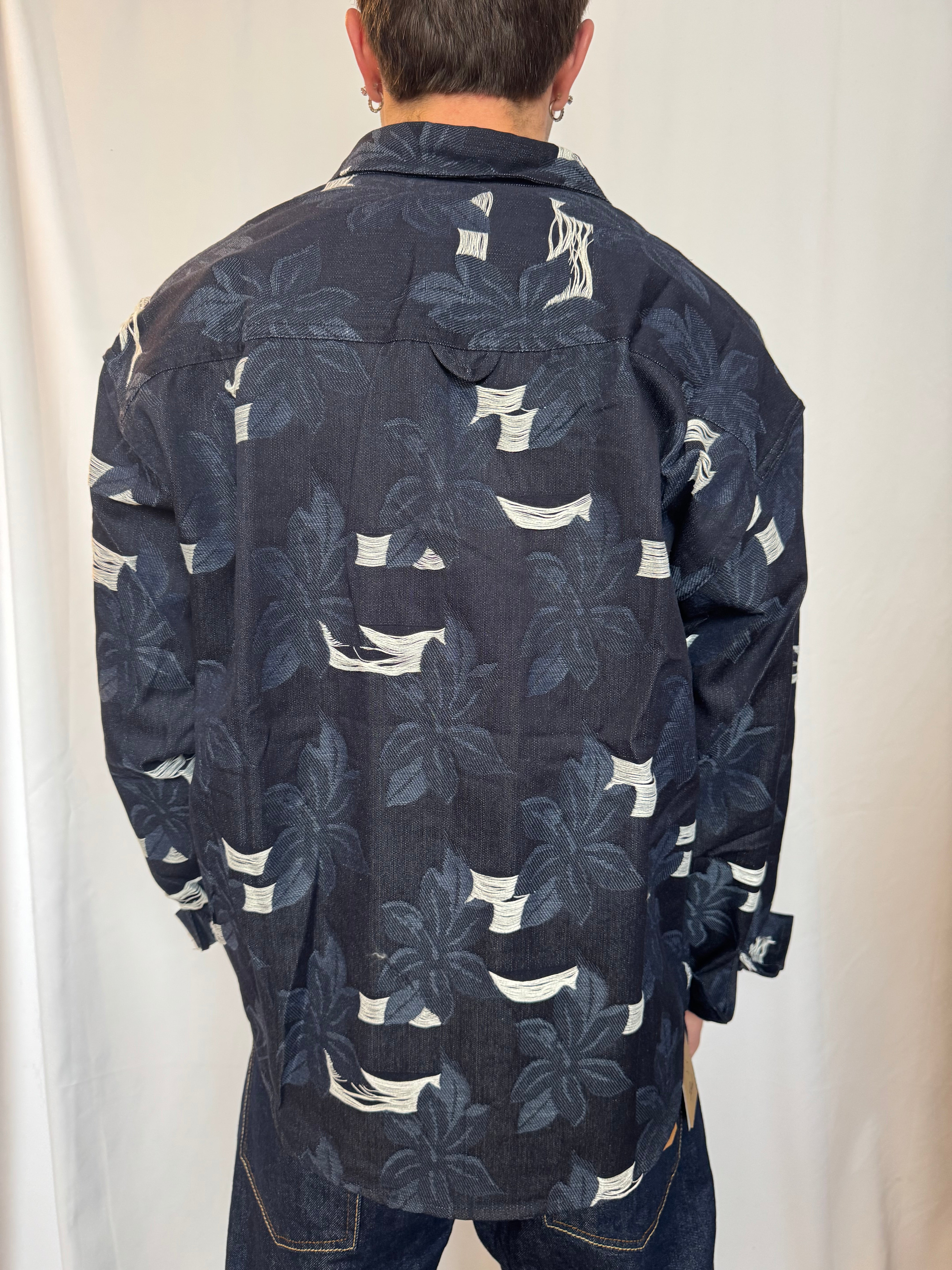 Camicia oversize in denim