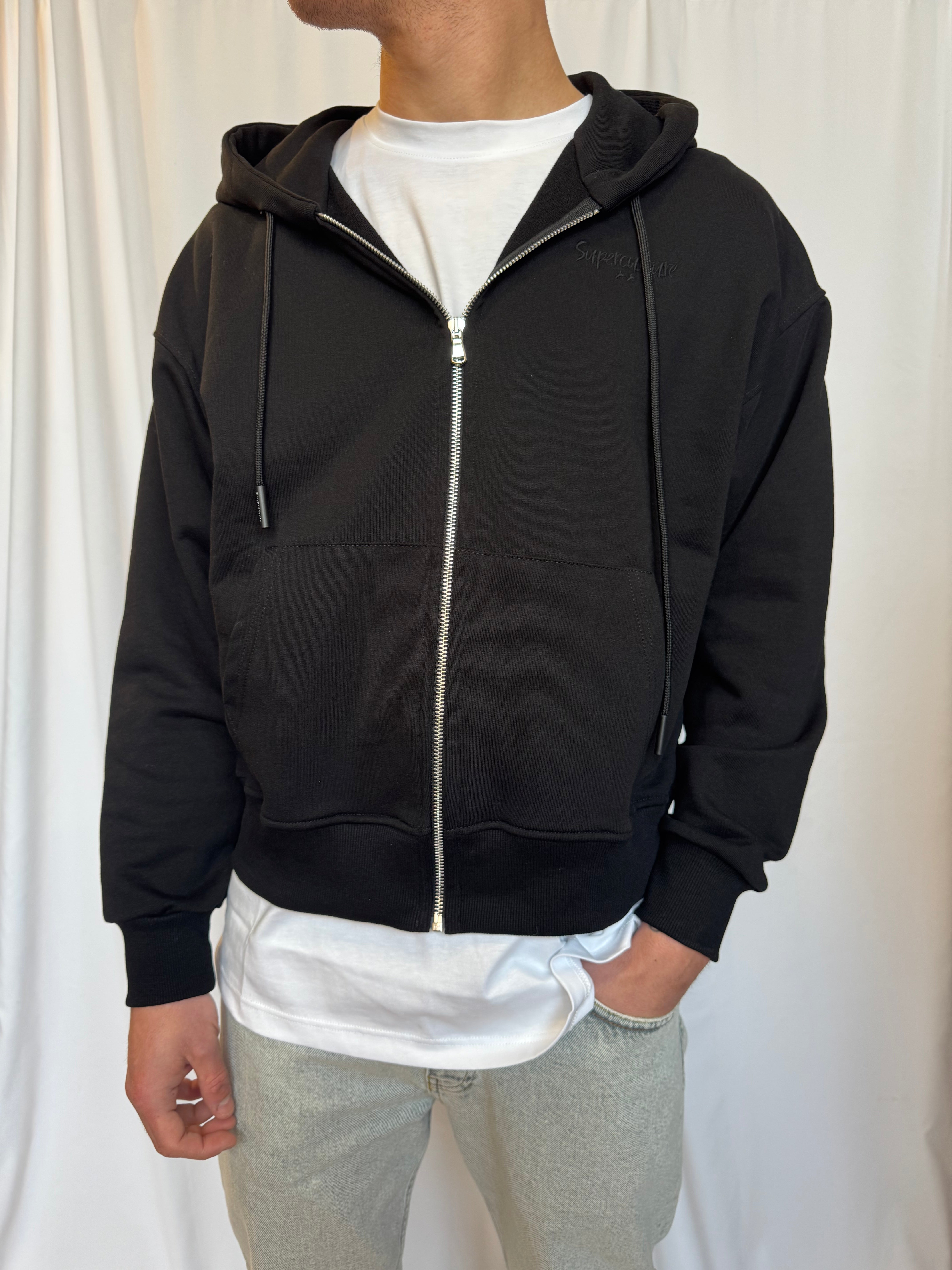 Felpa  con zip Superculture