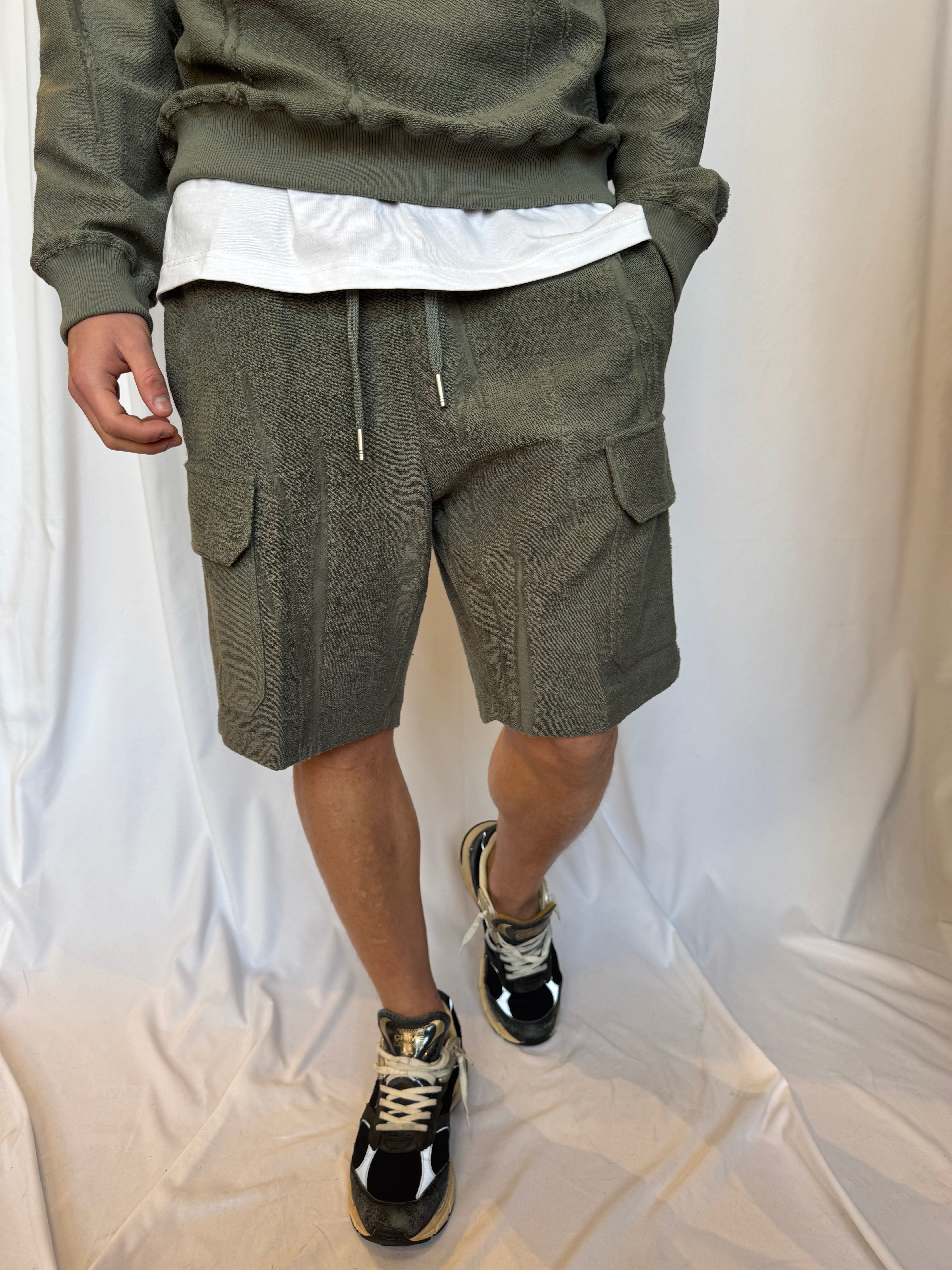 Bermuda military green cargo Morato